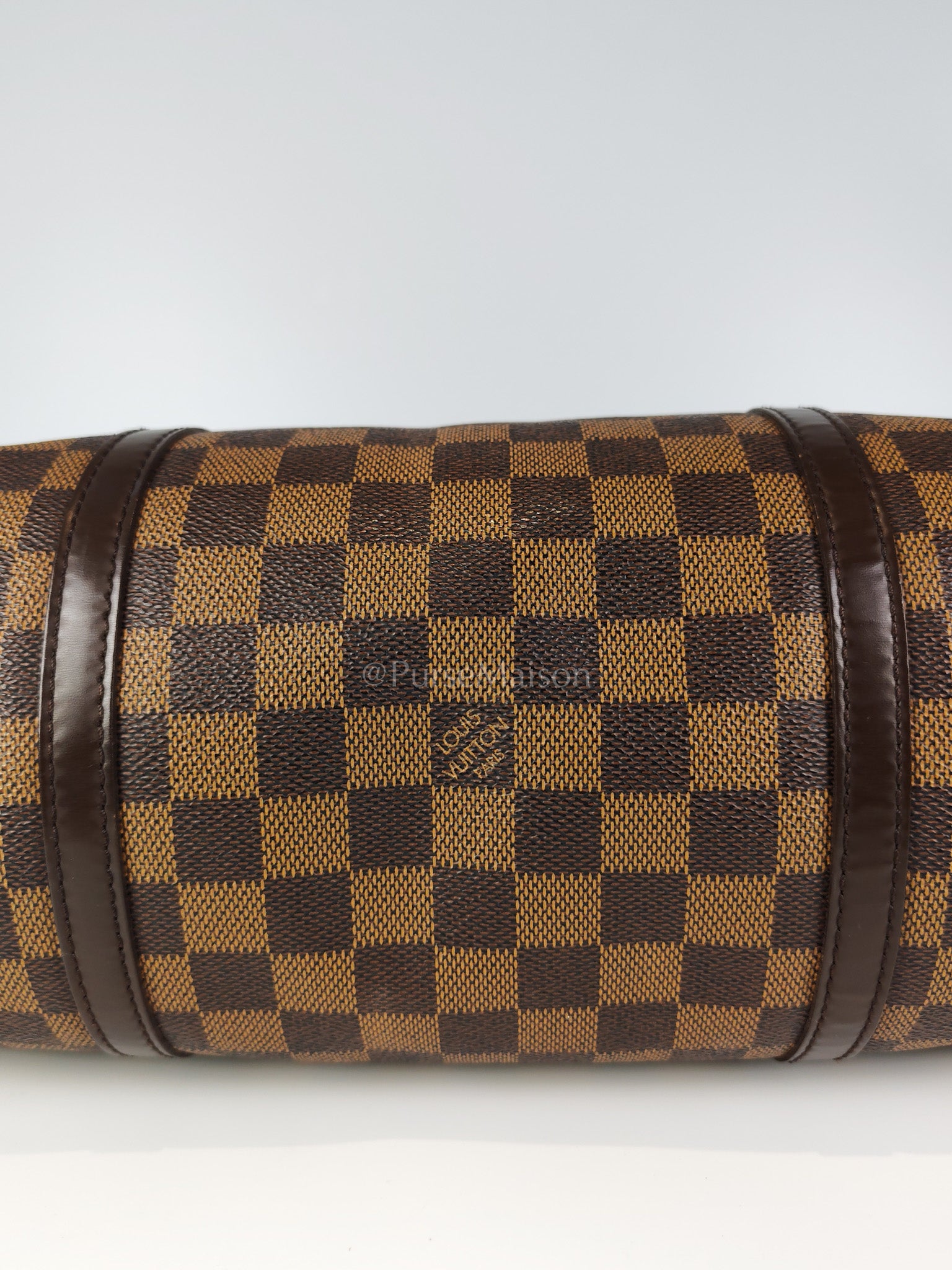 Papillon 30 In Damier Ebene Canvas Shoulder Bag | Purse Maison Luxury Bags Shop