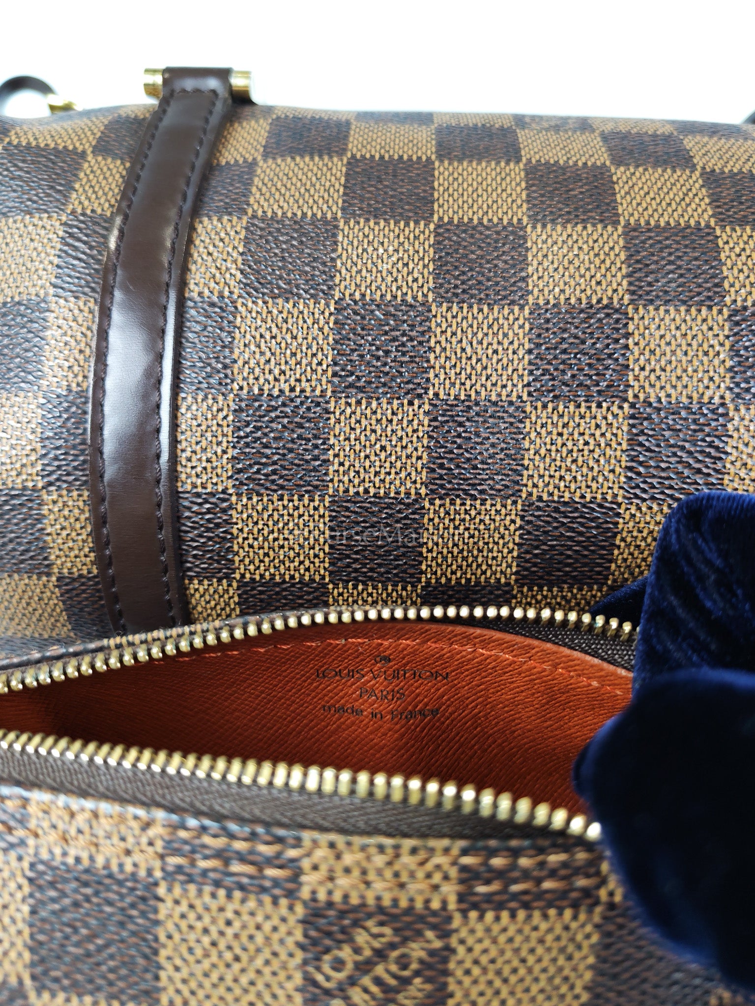 Papillon 30 In Damier Ebene Canvas Shoulder Bag | Purse Maison Luxury Bags Shop