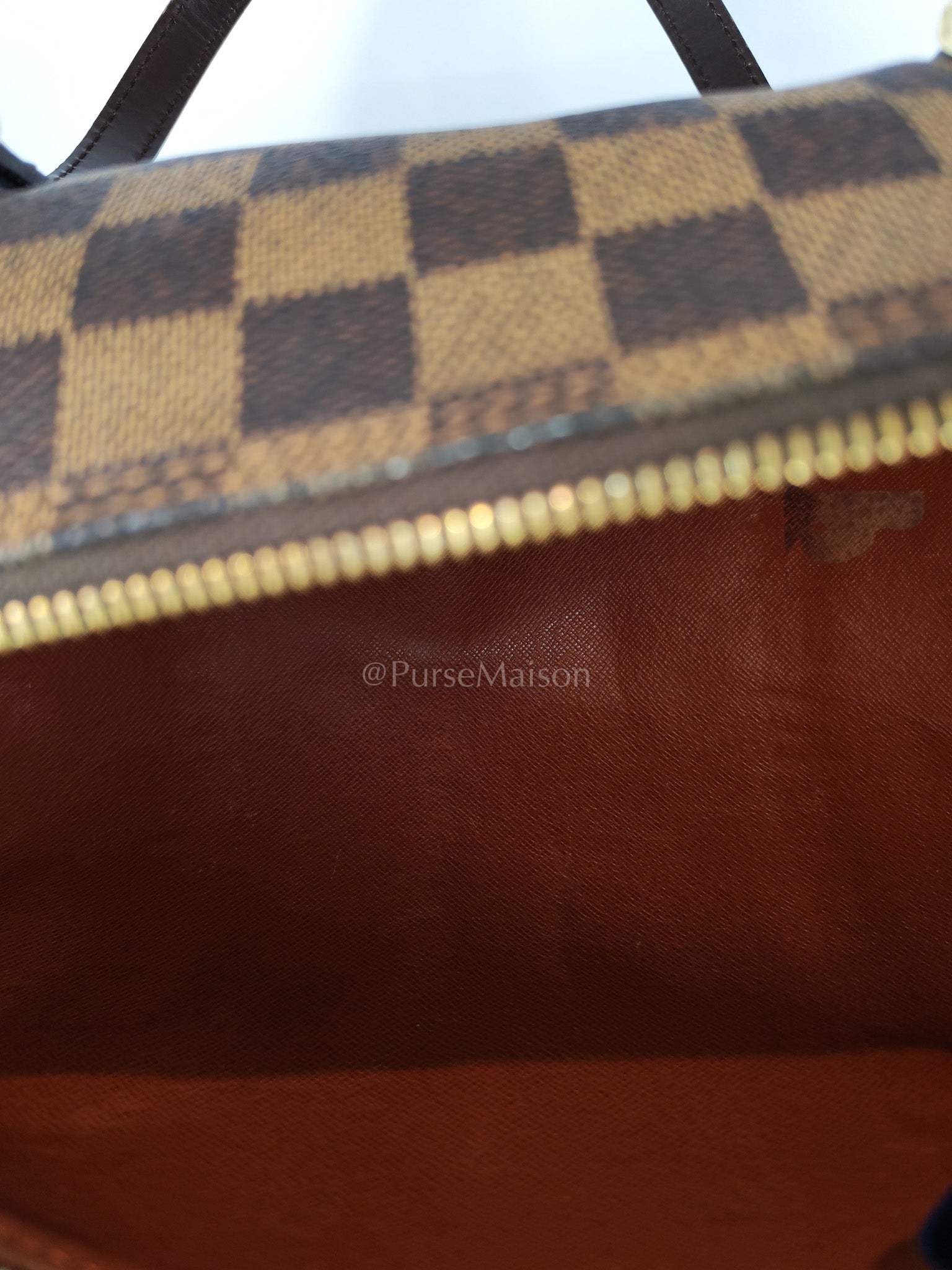 Papillon 30 In Damier Ebene Canvas Shoulder Bag | Purse Maison Luxury Bags Shop