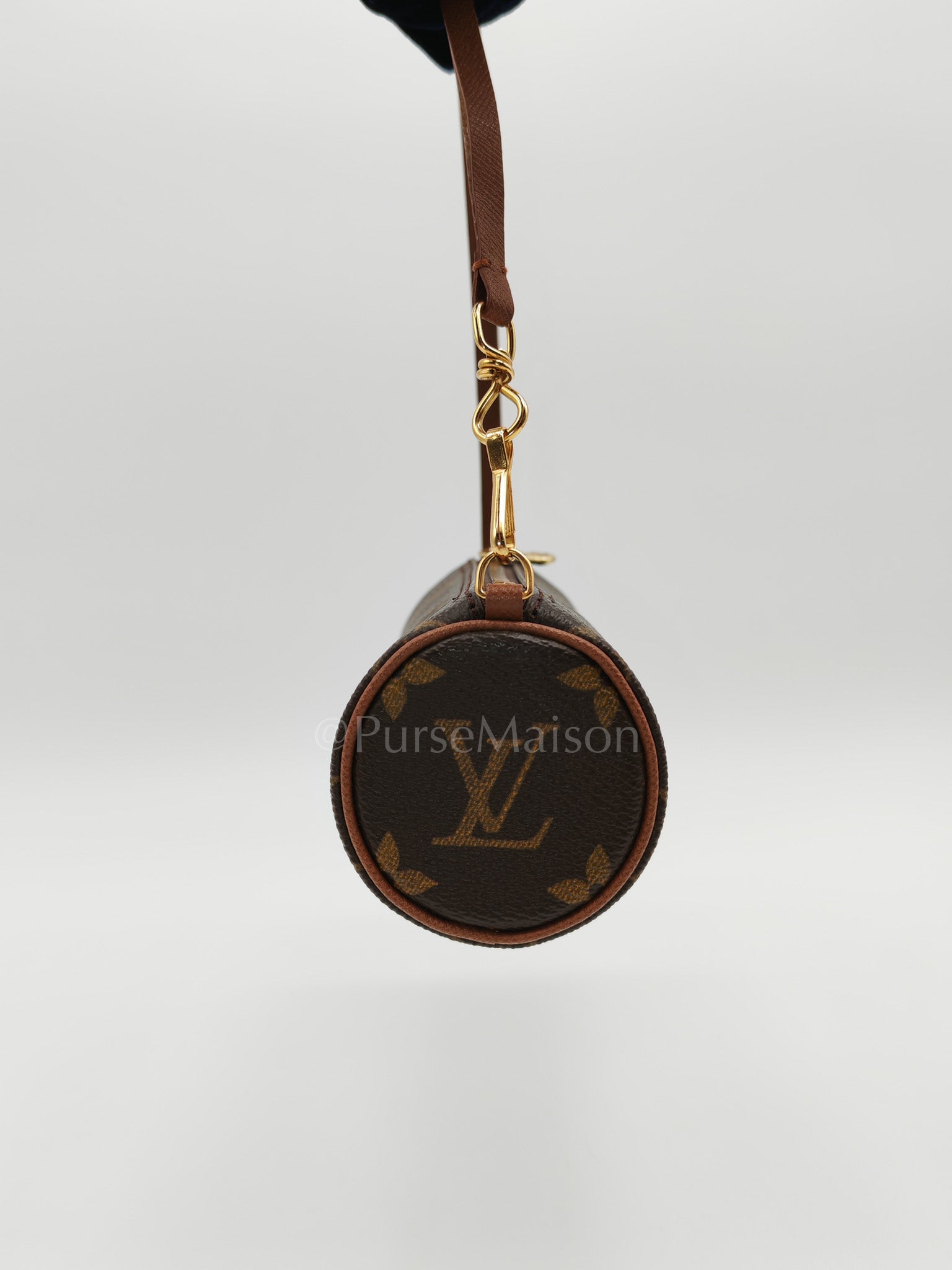 Papillon Mini Pochette in Monogram Canvas & Gold Hardware | Purse Maison Luxury Bags Shop