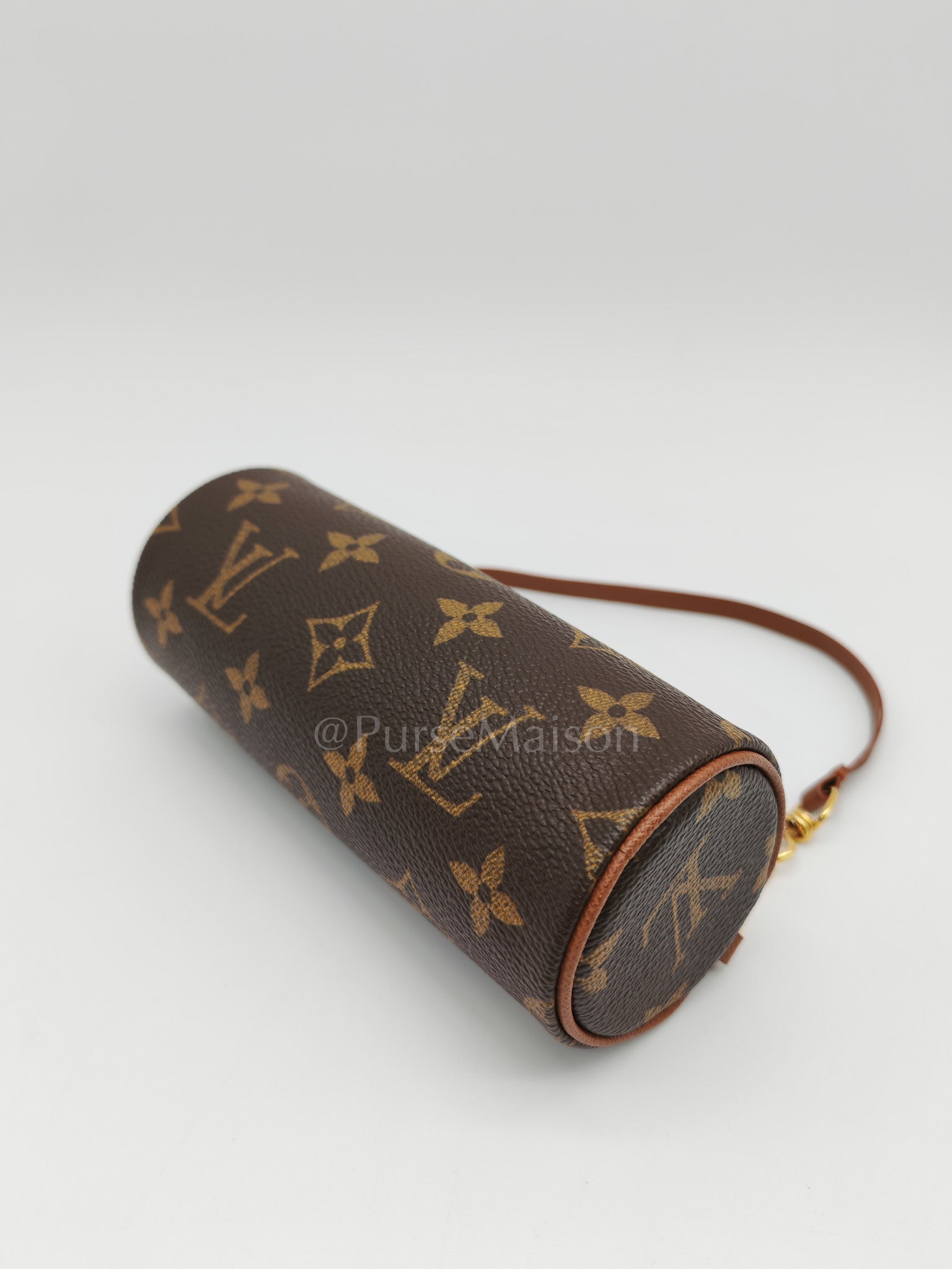 Papillon Mini Pochette in Monogram Canvas & Gold Hardware | Purse Maison Luxury Bags Shop