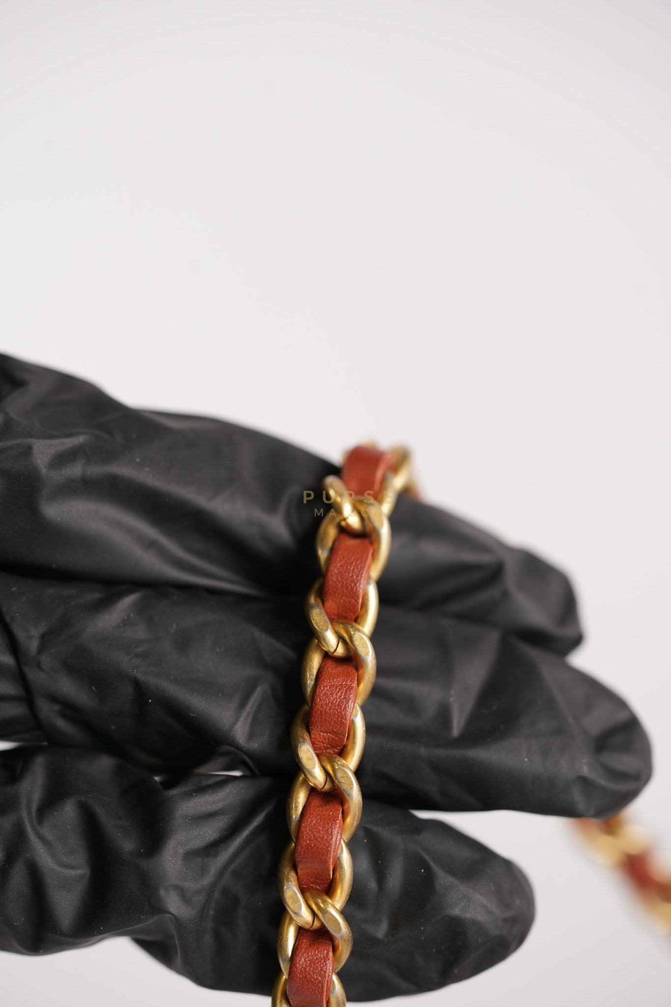 Paris-Greece Striped Foldover Clutch (Series 25) | Purse Maison Luxury Bags Shop