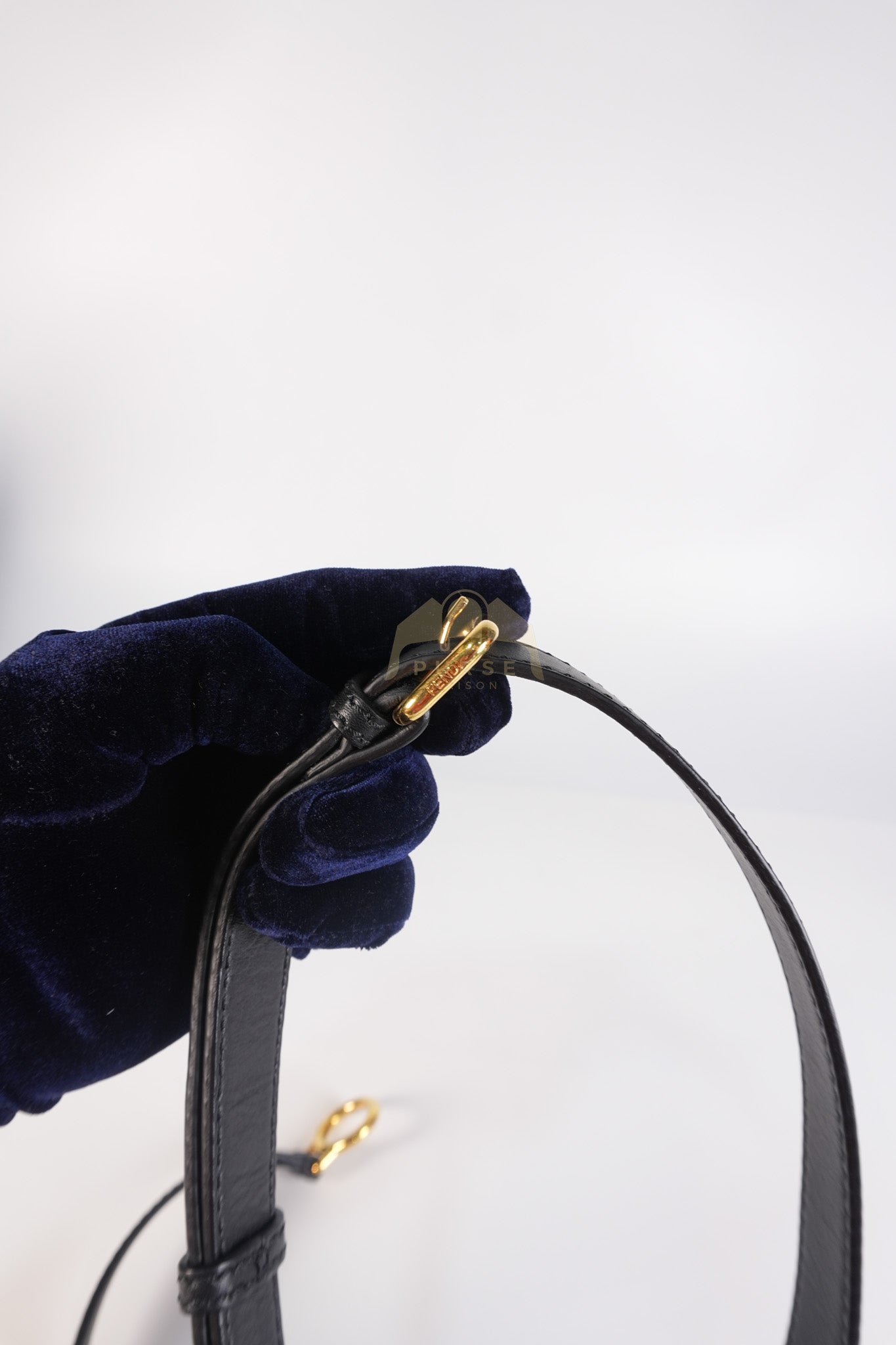 Peekaboo Hand Bag Medium in Black Shiny Calfskin Leather | Purse Maison Luxury Bags Shop