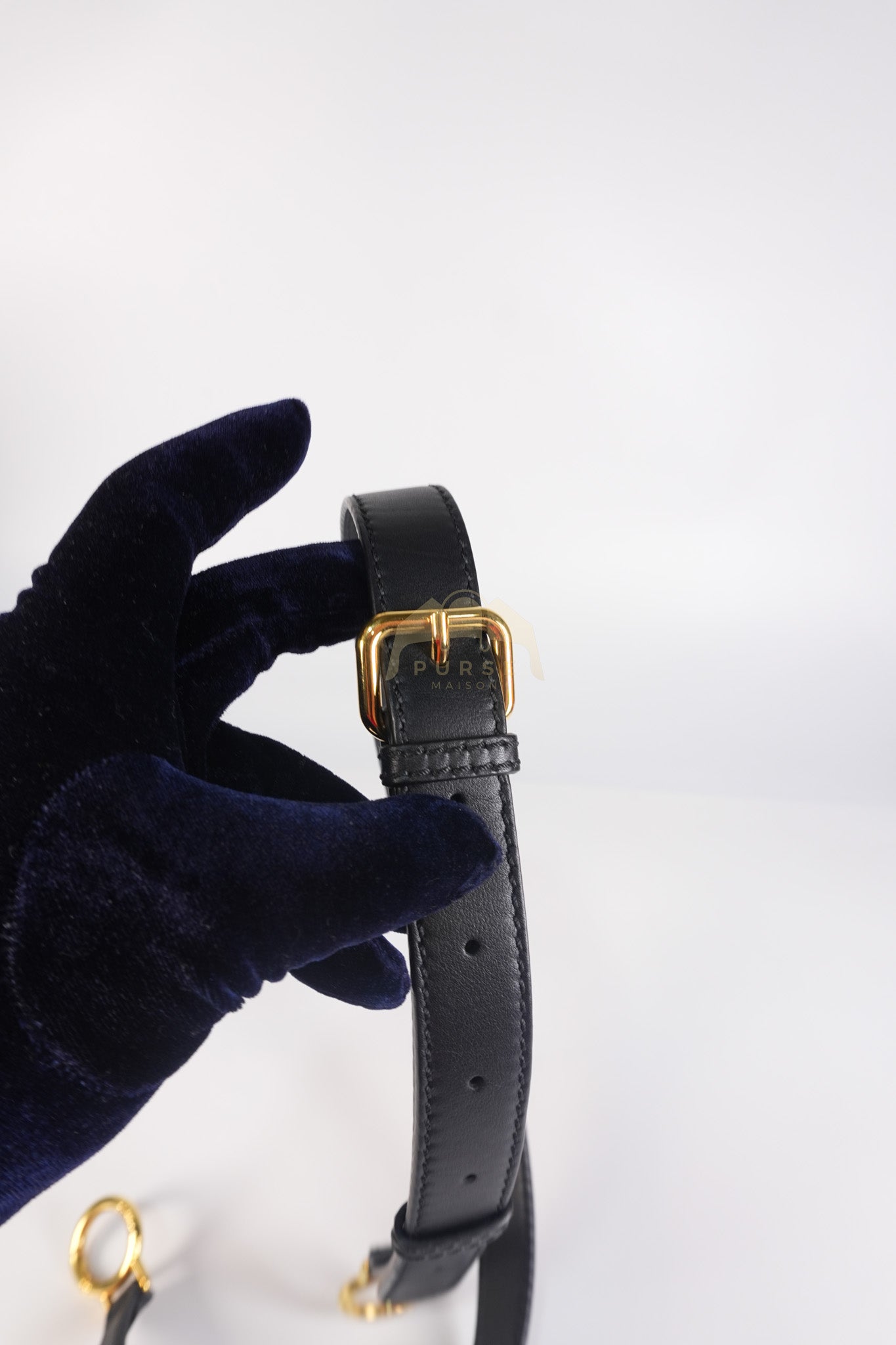 Peekaboo Hand Bag Medium in Black Shiny Calfskin Leather | Purse Maison Luxury Bags Shop