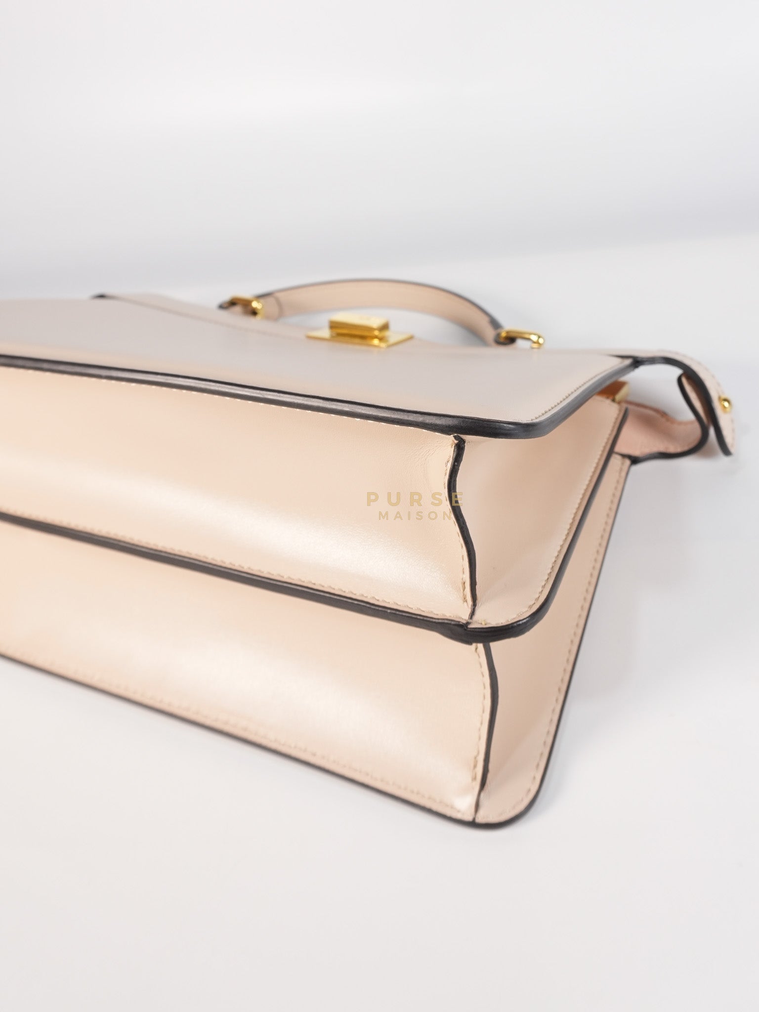 Peekaboo I See U East West Nappa Pink Leather | Purse Maison Luxury Bags Shop