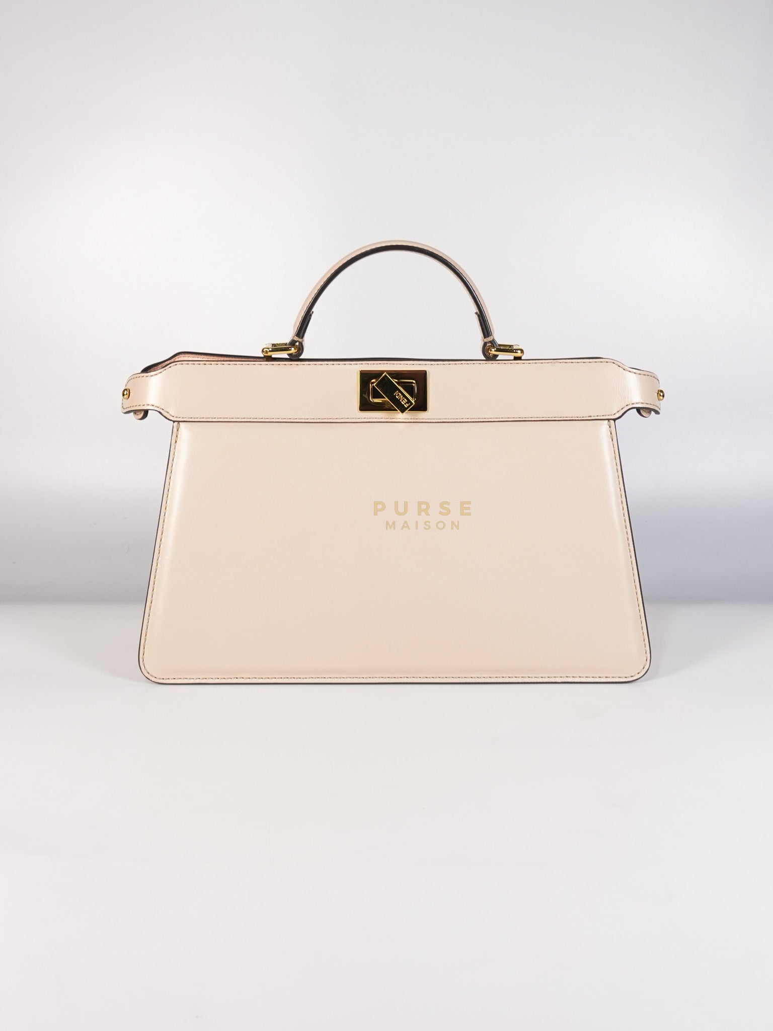 Peekaboo I See U East West Nappa Pink Leather | Purse Maison Luxury Bags Shop