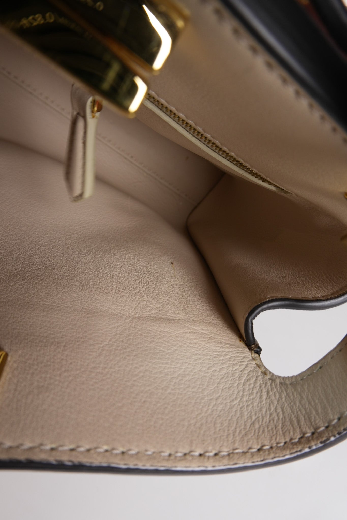 Peekaboo IseeU Small in Brown Calfskin Leather | Purse Maison Luxury Bags Shop