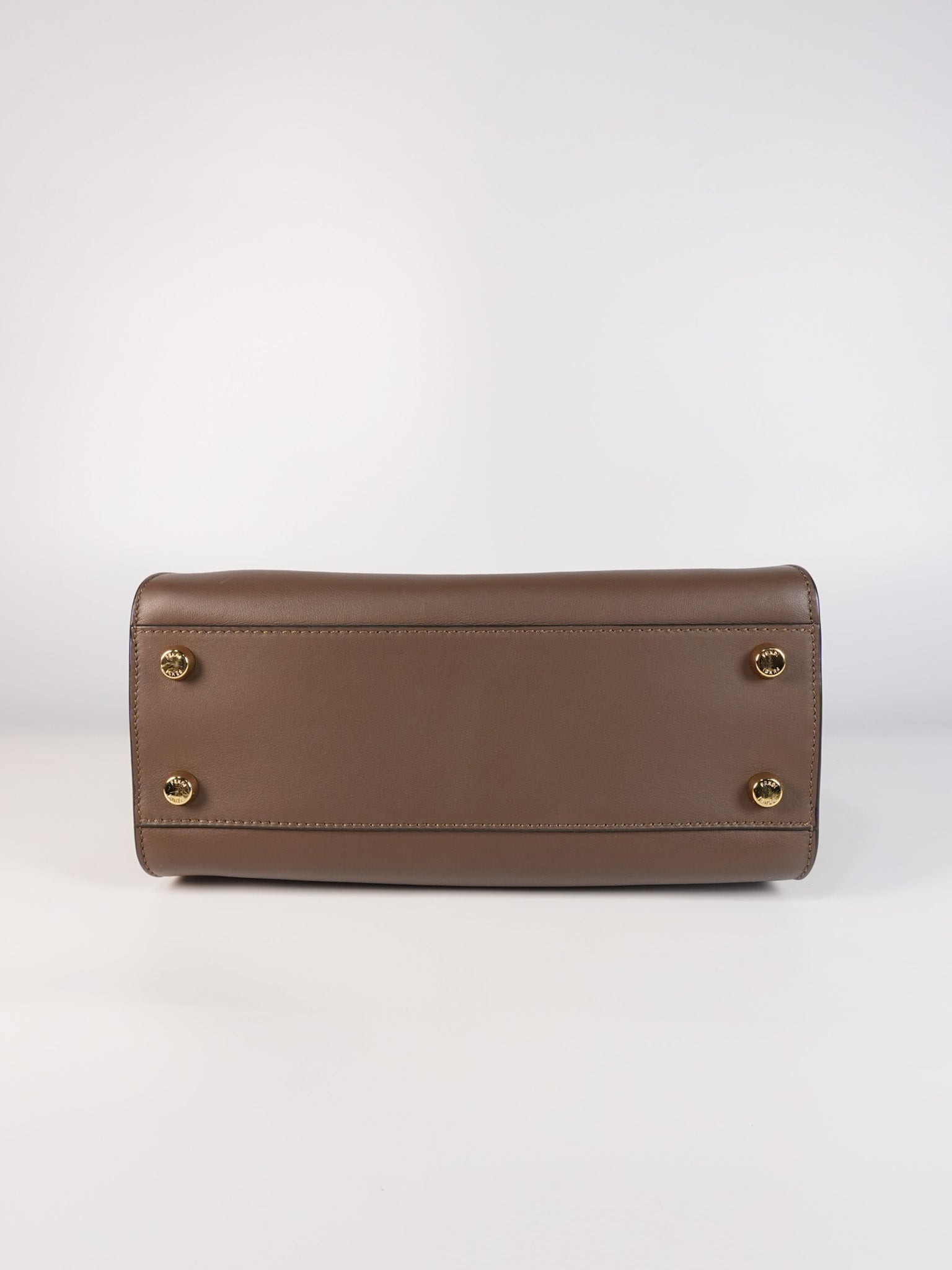 Peekaboo IseeU Small in Brown Calfskin Leather | Purse Maison Luxury Bags Shop