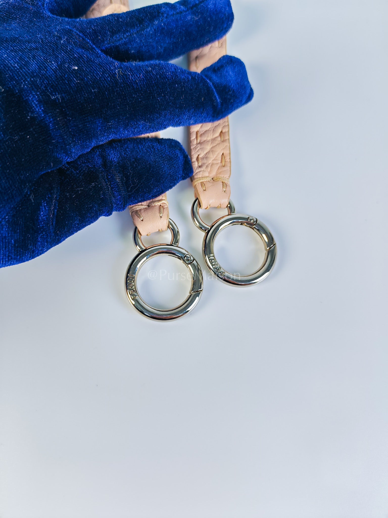 Peekaboo Medium in Cotton Candy Pink Selleria Leather Silver Harwdare | Purse Maison Luxury Bags Shop