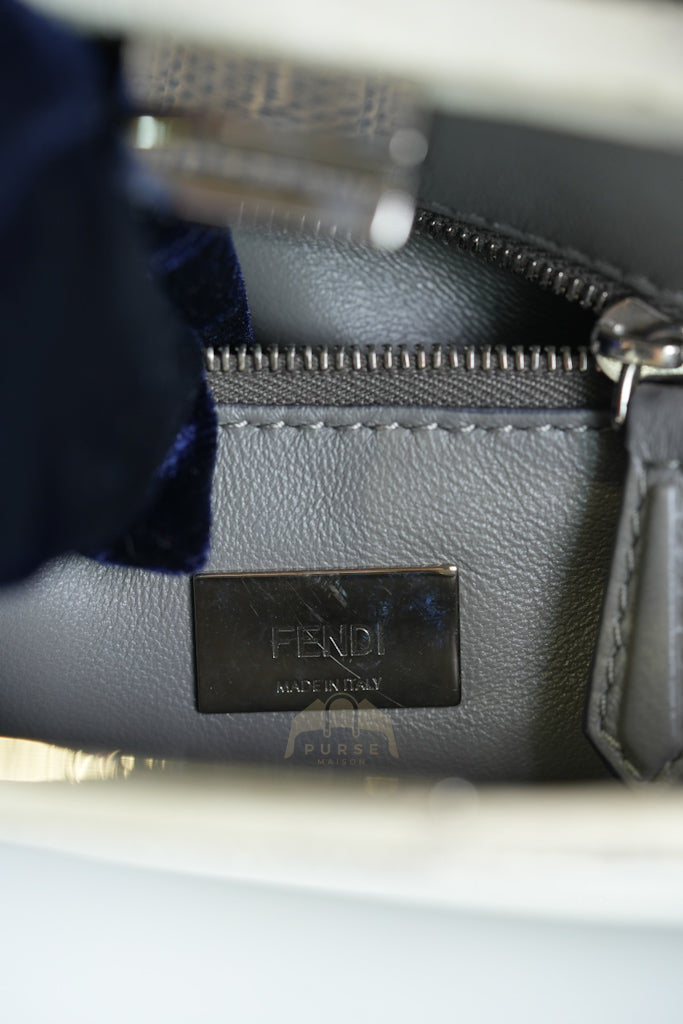 Peekaboo Mini in Lizard Gradient Gray Palladium Hardware | Purse Maison Luxury Bags Shop