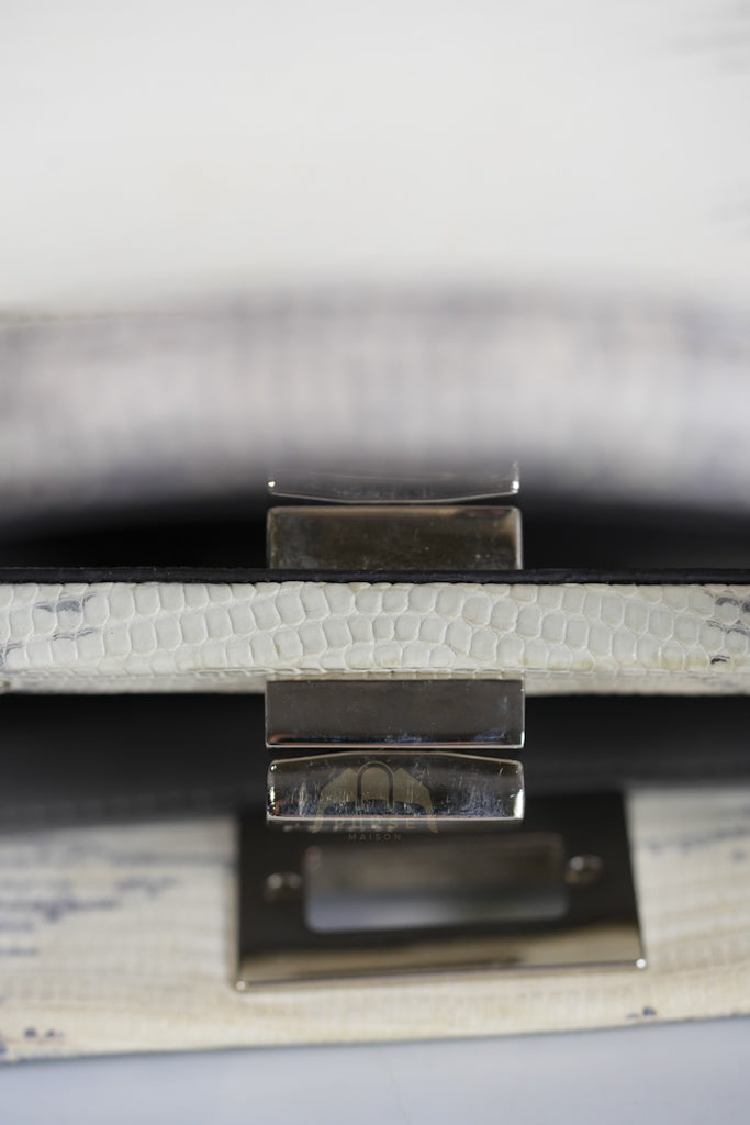 Peekaboo Mini in Lizard Gradient Gray Palladium Hardware | Purse Maison Luxury Bags Shop