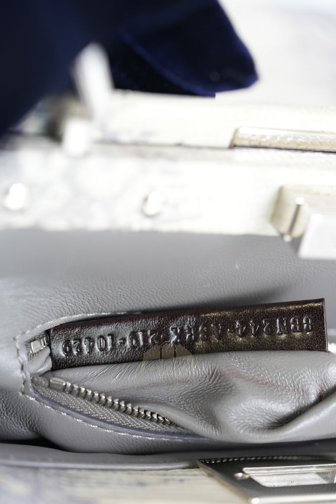 Peekaboo Mini in Lizard Gradient Gray Palladium Hardware | Purse Maison Luxury Bags Shop