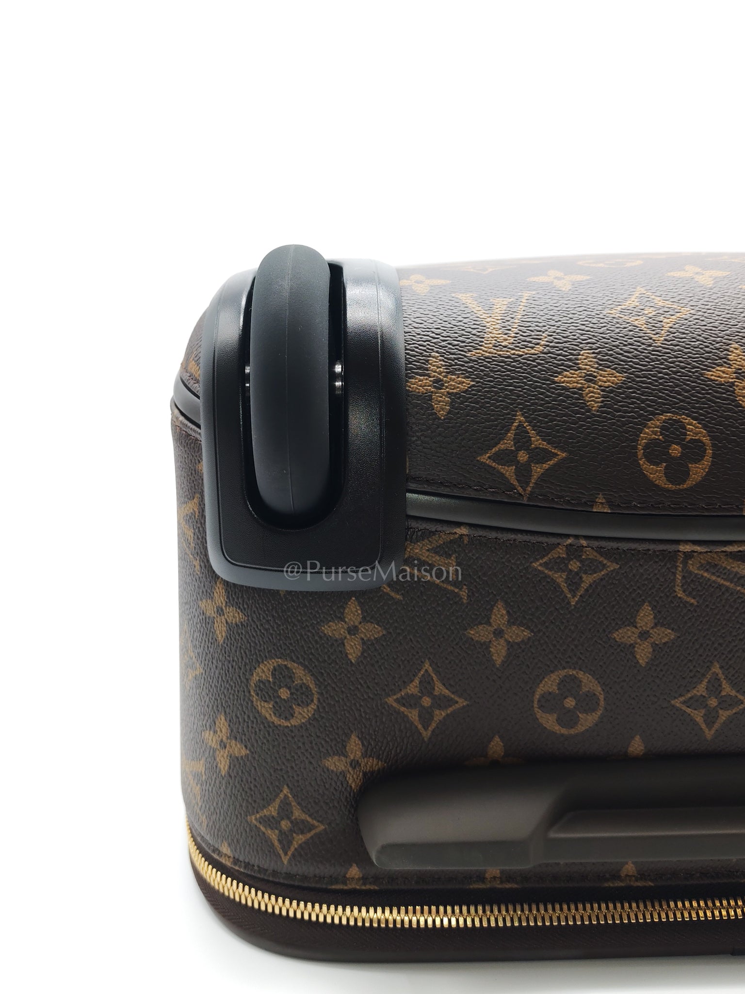 Pegase 55 in Monogram Canvas Rolling Suitcase/ Luggage with VJC Heat Stamp | Purse Maison Luxury Bags Shop