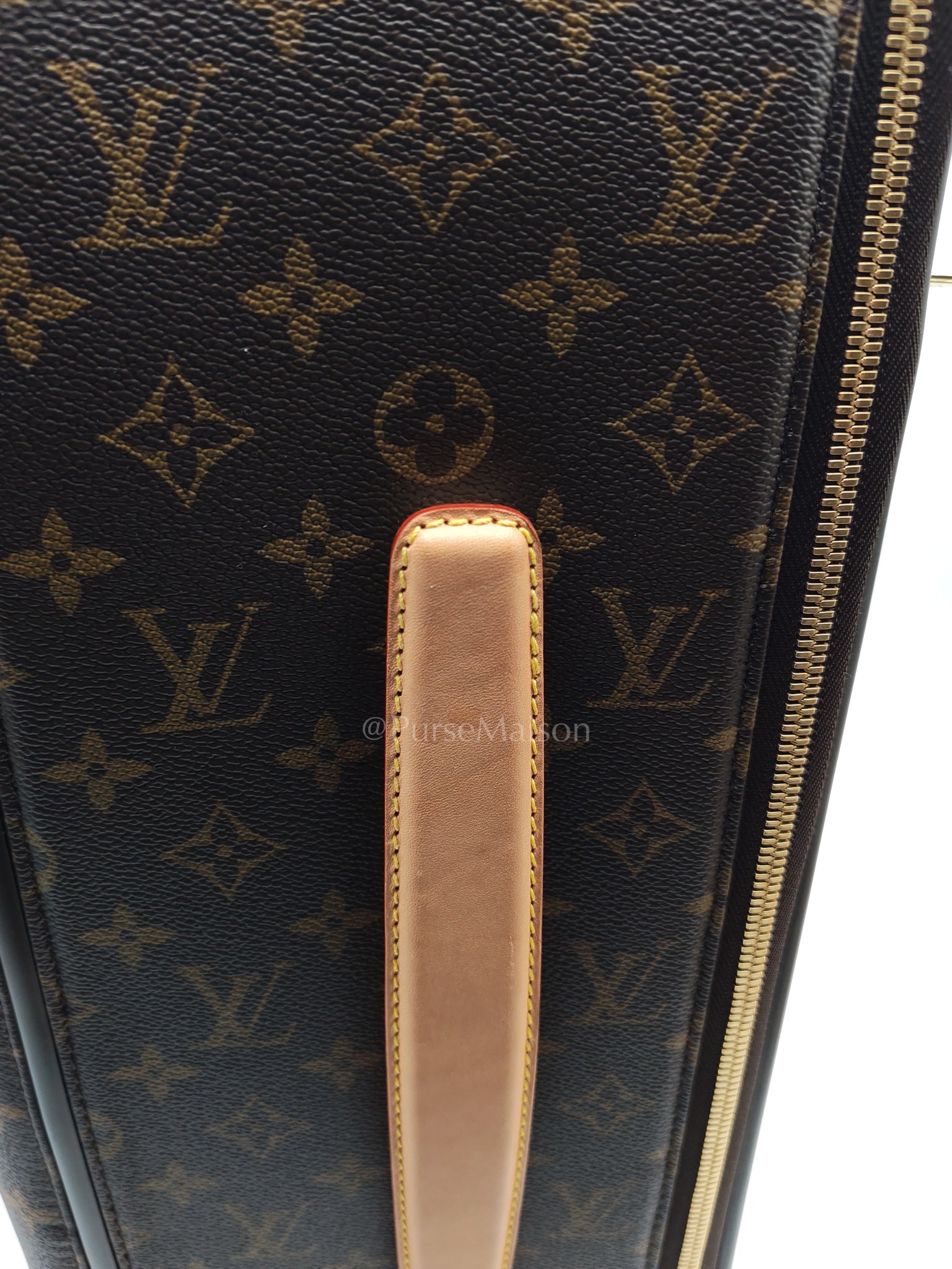 Pegase 55 in Monogram Canvas Rolling Suitcase/ Luggage with VJC Heat Stamp | Purse Maison Luxury Bags Shop
