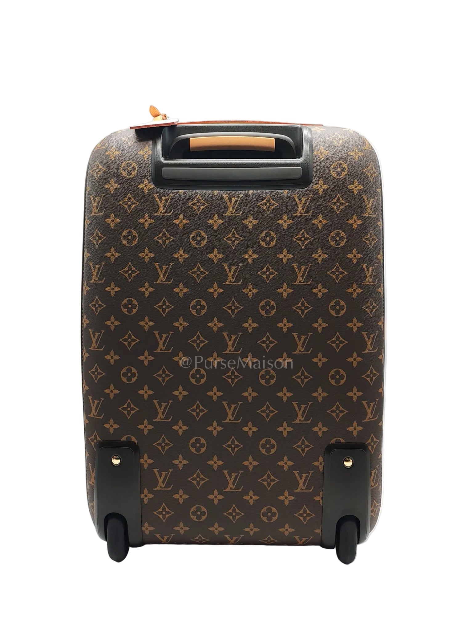 Pegase 55 in Monogram Canvas Rolling Suitcase/ Luggage with VJC Heat Stamp | Purse Maison Luxury Bags Shop