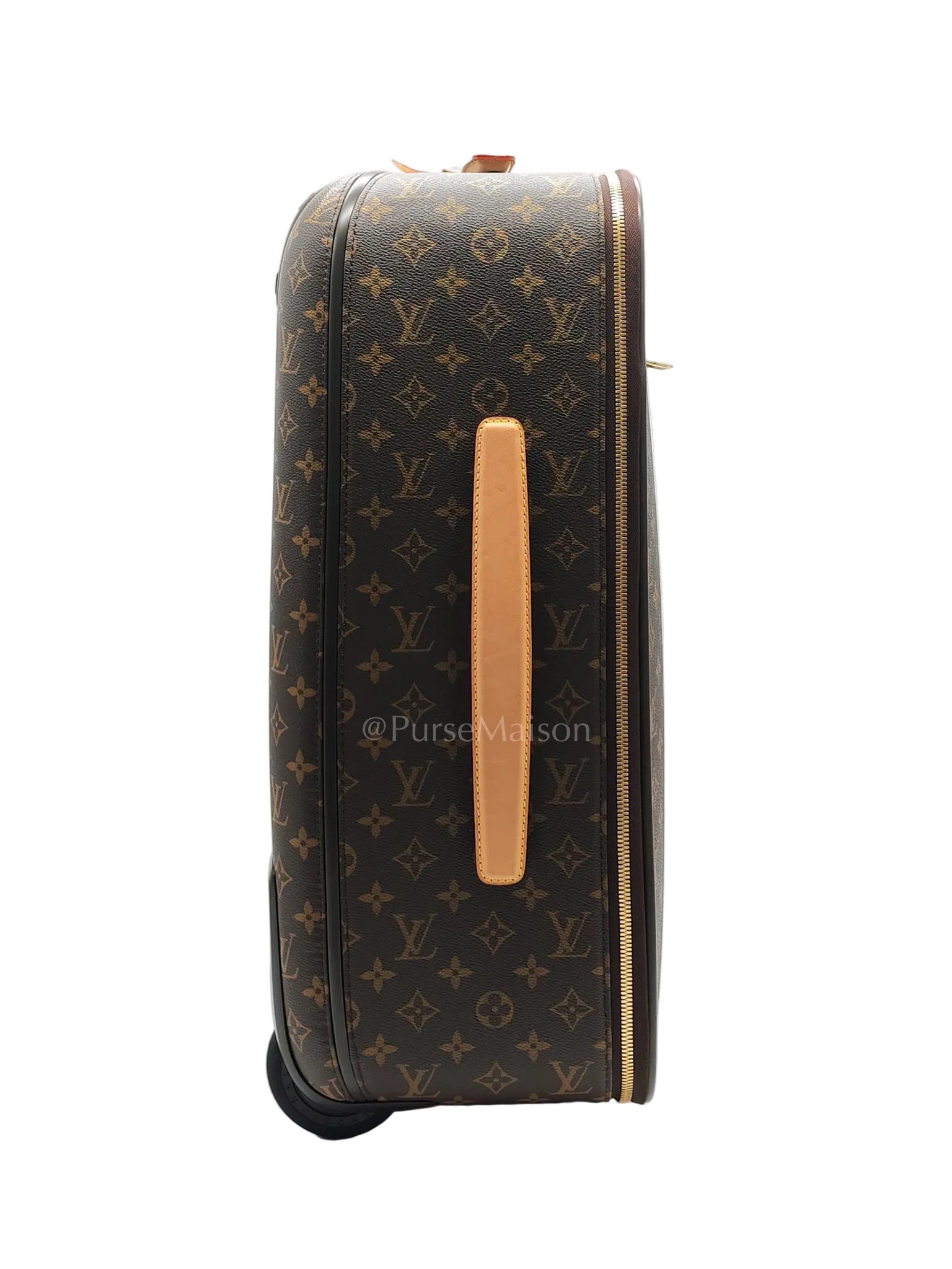 Pegase 55 in Monogram Canvas Rolling Suitcase/ Luggage with VJC Heat Stamp | Purse Maison Luxury Bags Shop