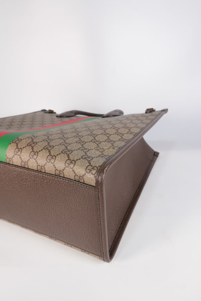 Pelle Grigio Supreme Monogram Canvas Tote Bag | Purse Maison Luxury Bags Shop