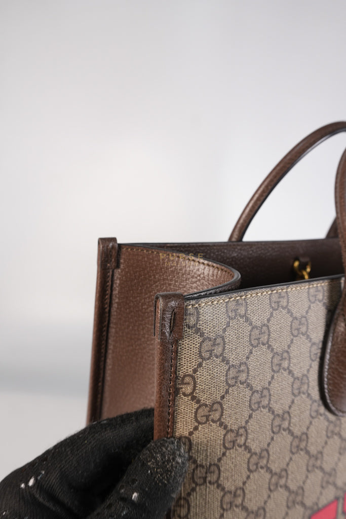 Pelle Grigio Supreme Monogram Canvas Tote Bag | Purse Maison Luxury Bags Shop