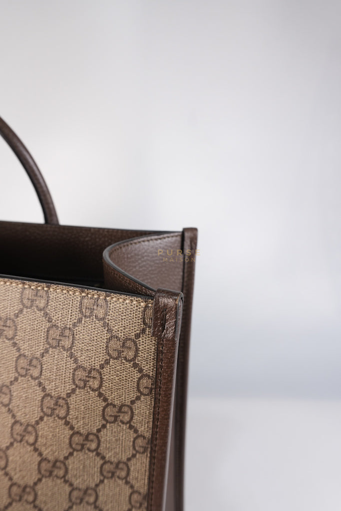 Pelle Grigio Supreme Monogram Canvas Tote Bag | Purse Maison Luxury Bags Shop