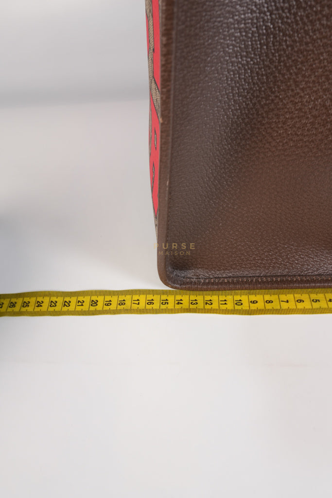 Pelle Grigio Supreme Monogram Canvas Tote Bag | Purse Maison Luxury Bags Shop