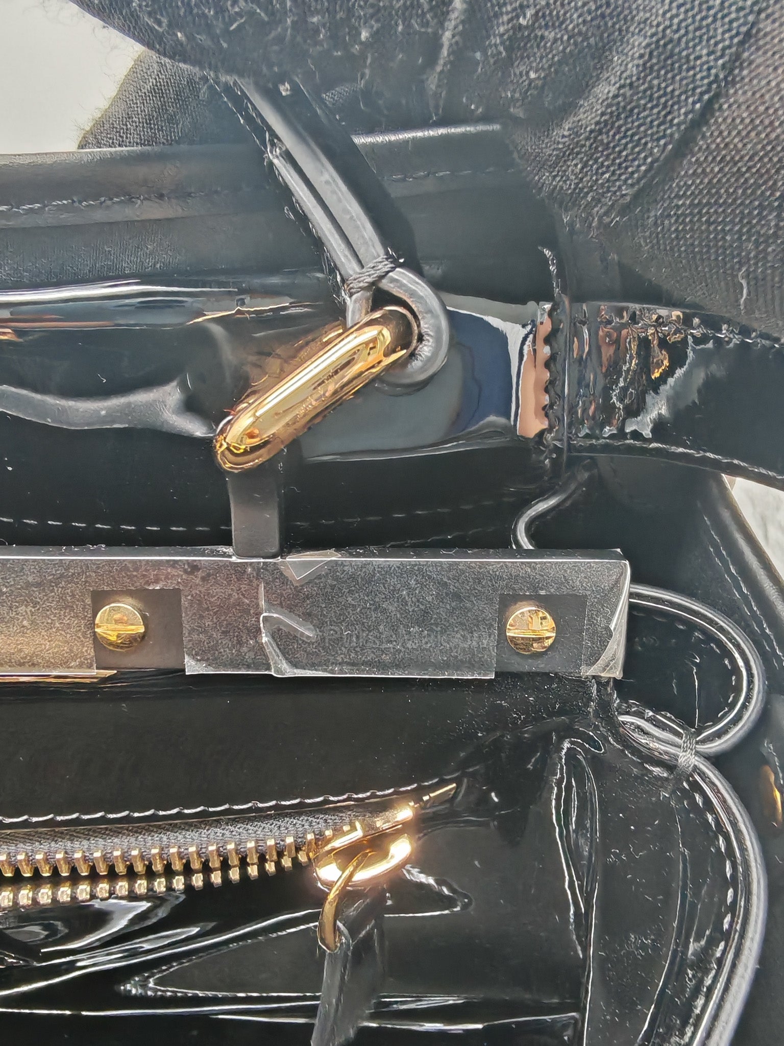 Fendi Peekaboo Defende Cover in Zucca Print Coated Canvas and Gold Hardware