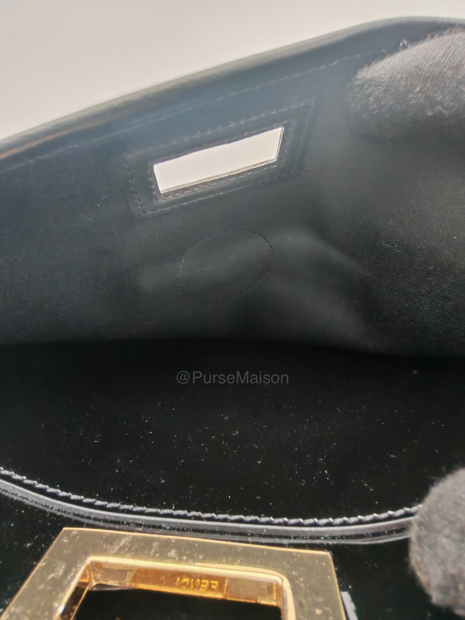 Fendi Peekaboo Defende Cover in Zucca Print Coated Canvas and Gold Hardware