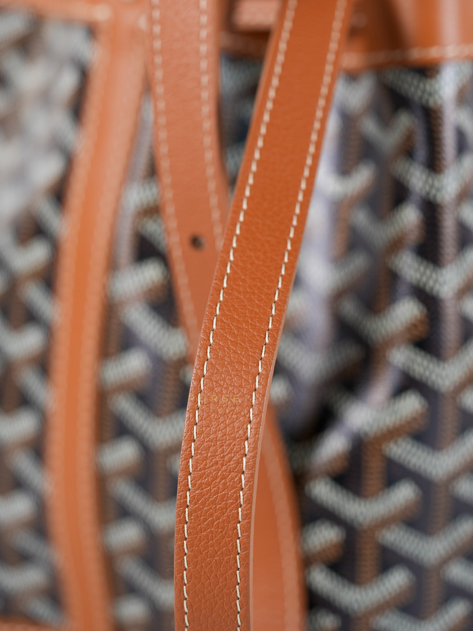 Petit Flot Bucket Bag in Tan Goyardine Canvas | Purse Maison Luxury Bags Shop