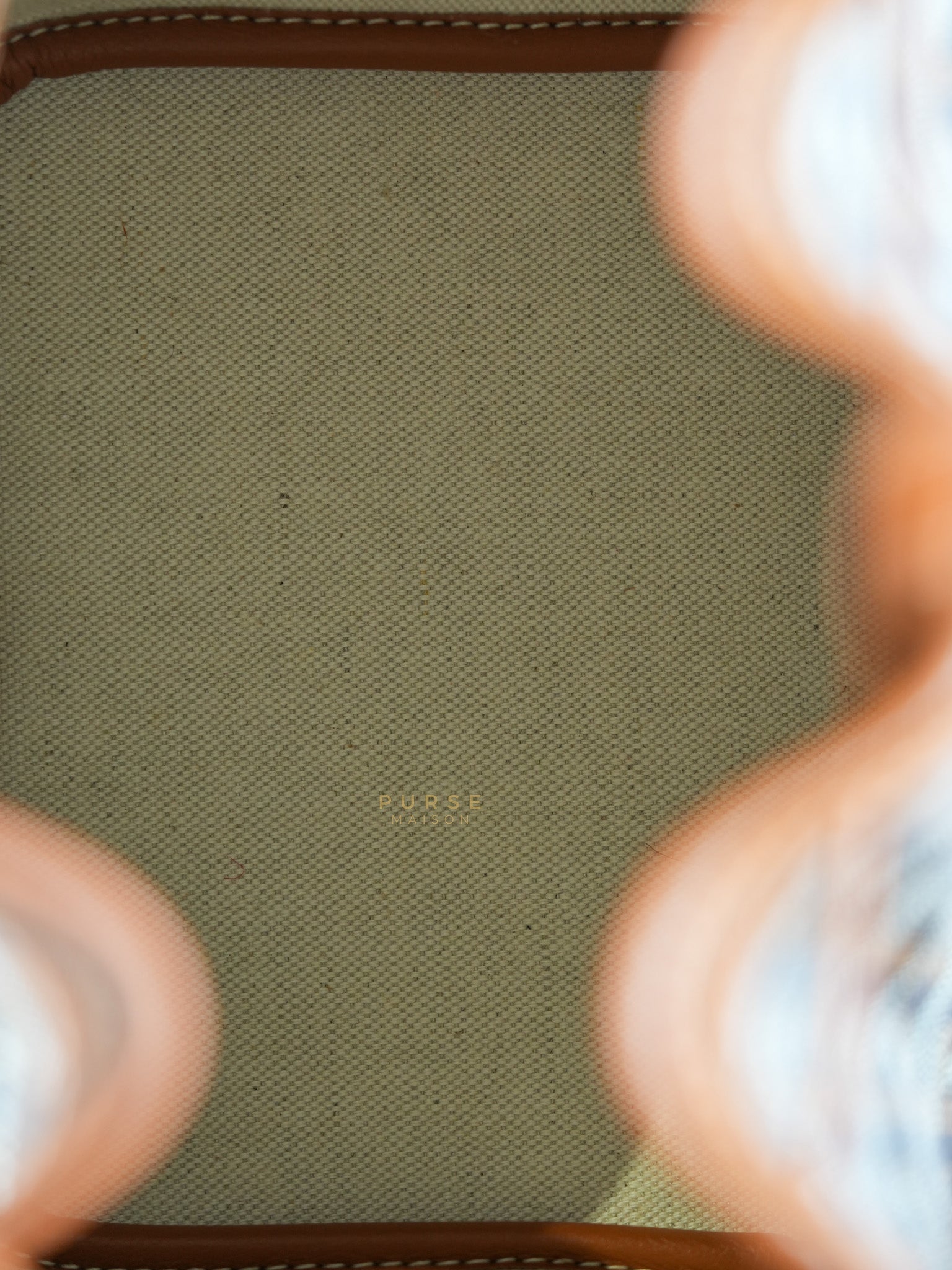 Petit Flot Bucket Bag in Tan Goyardine Canvas | Purse Maison Luxury Bags Shop