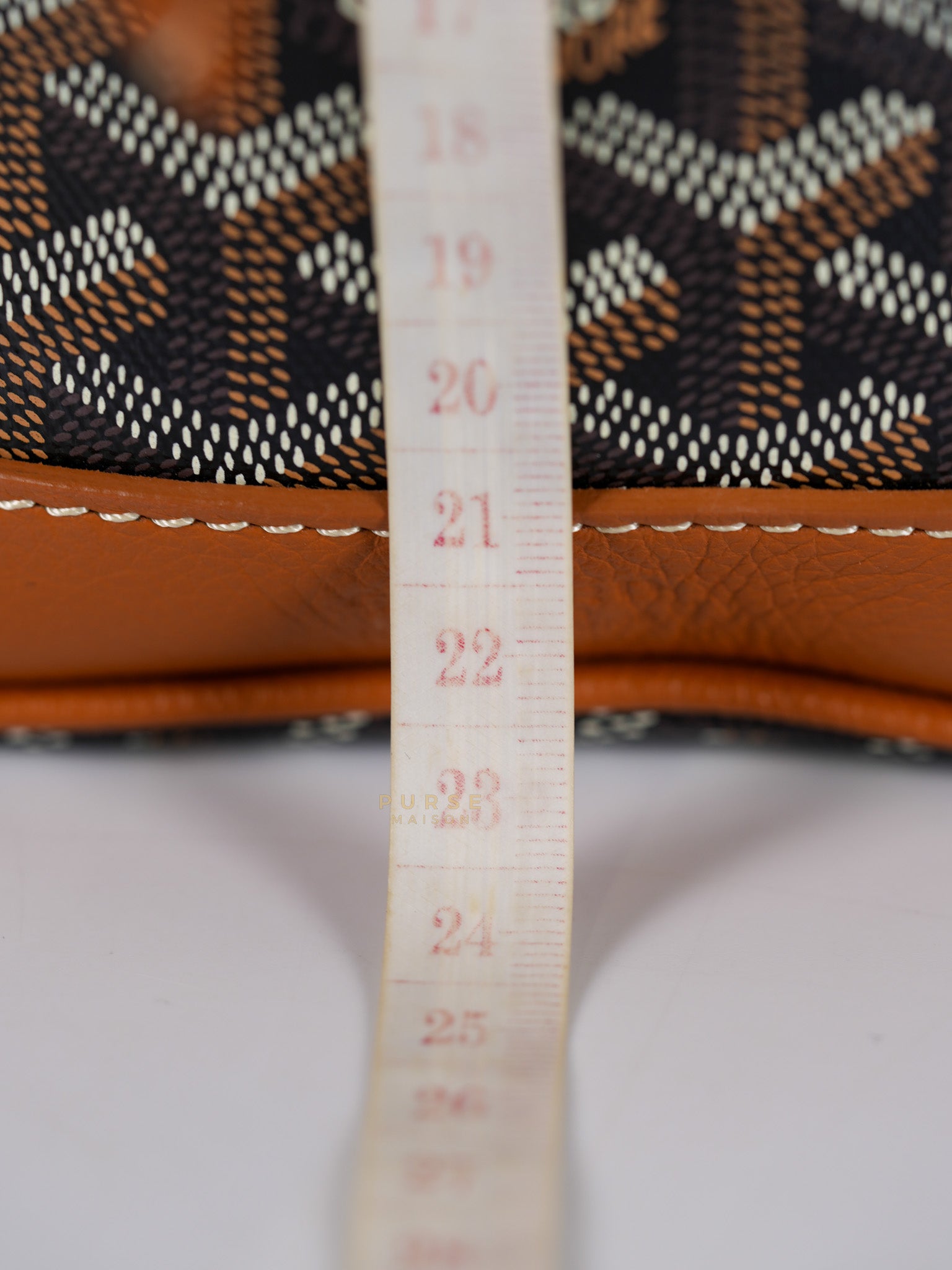 Petit Flot Bucket Bag in Tan Goyardine Canvas | Purse Maison Luxury Bags Shop