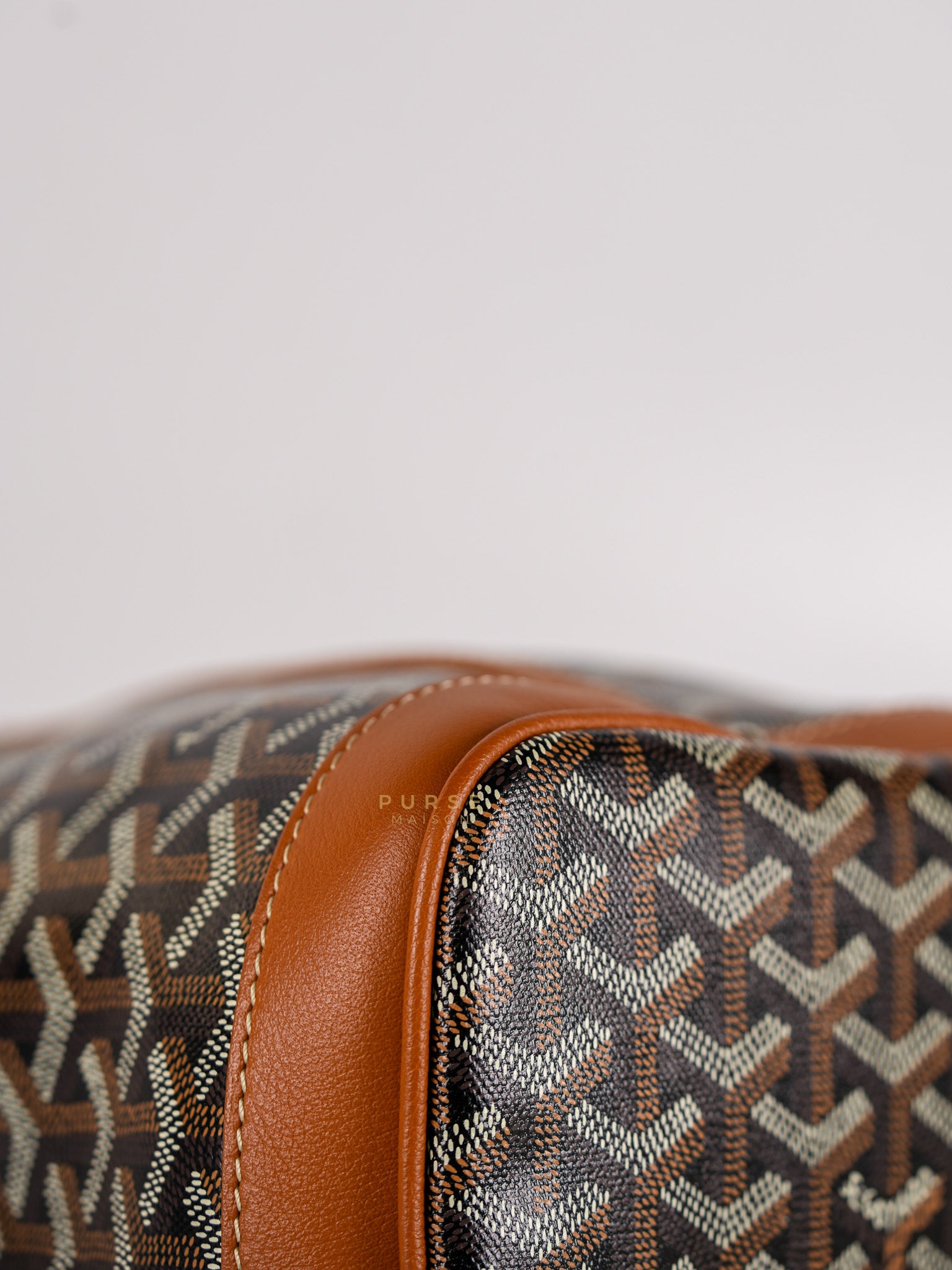 Petit Flot Bucket Bag in Tan Goyardine Canvas | Purse Maison Luxury Bags Shop