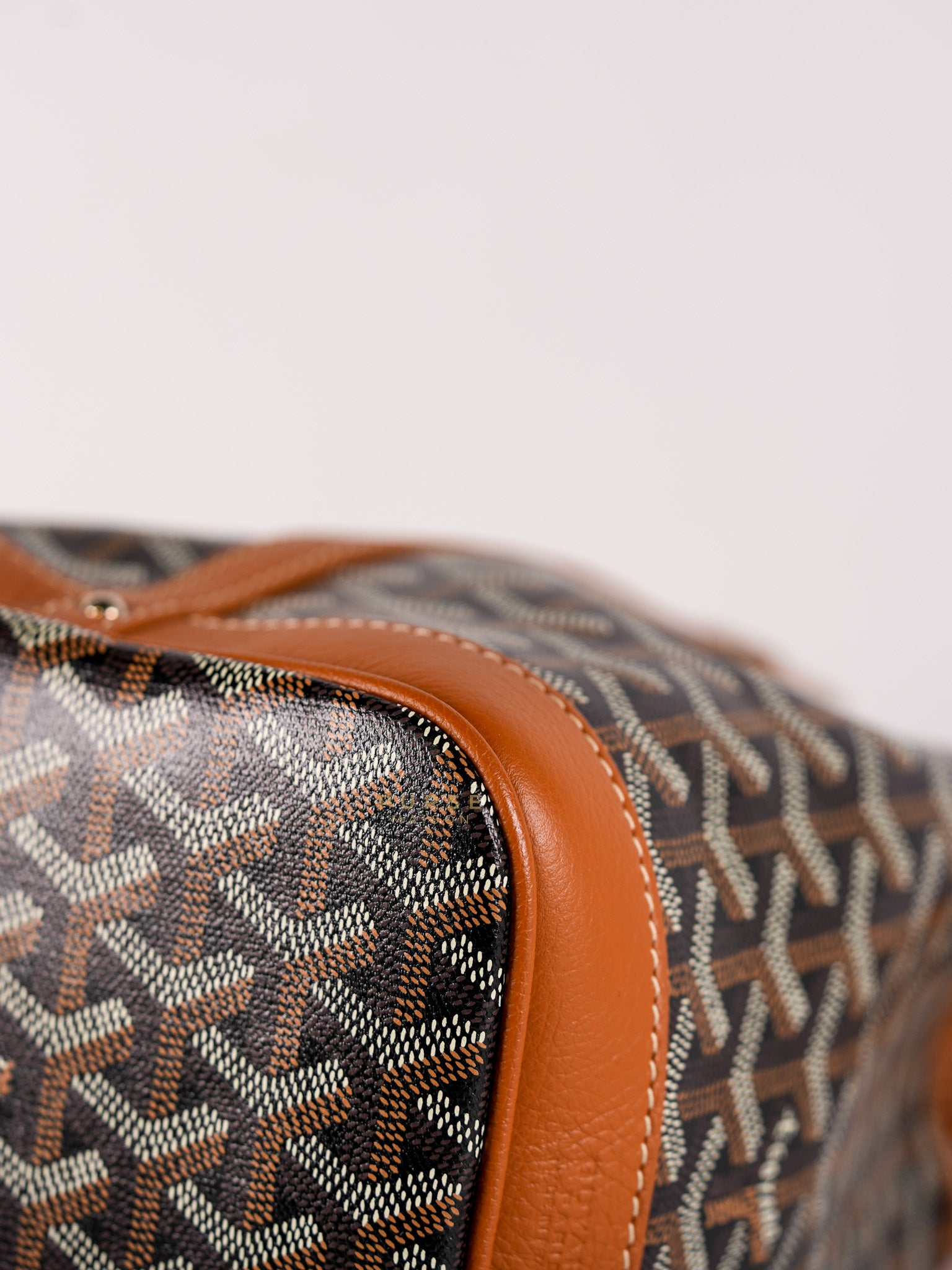 Petit Flot Bucket Bag in Tan Goyardine Canvas | Purse Maison Luxury Bags Shop