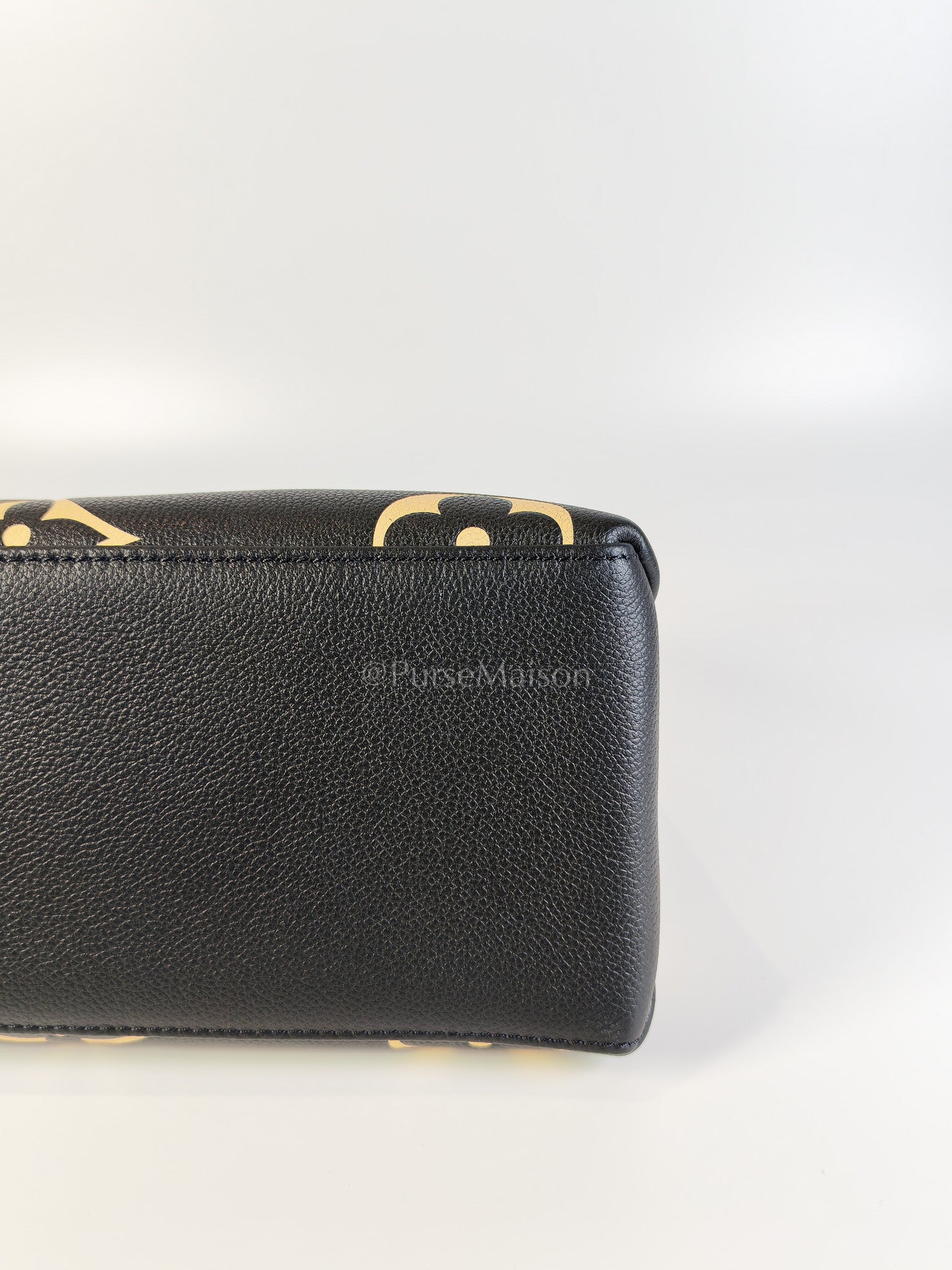 Petit Palais PM Bicolor Monogram Leather (Microchip) | Purse Maison Luxury Bags Shop