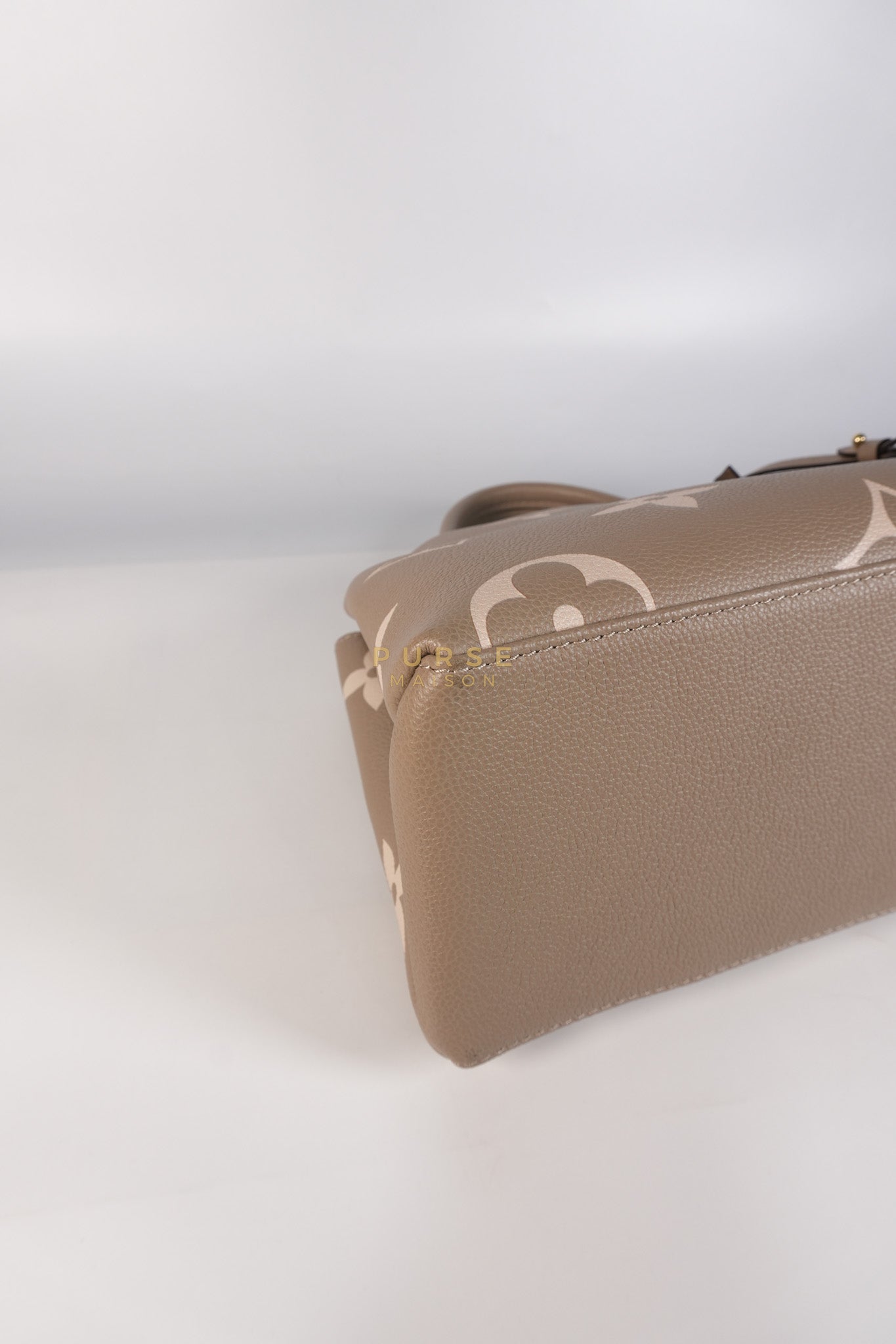 Petit Palais PM Hand Bag in Monogram Empreinte Canvas & Gold Hardware Microchip | Purse Maison Luxury Bags Shop