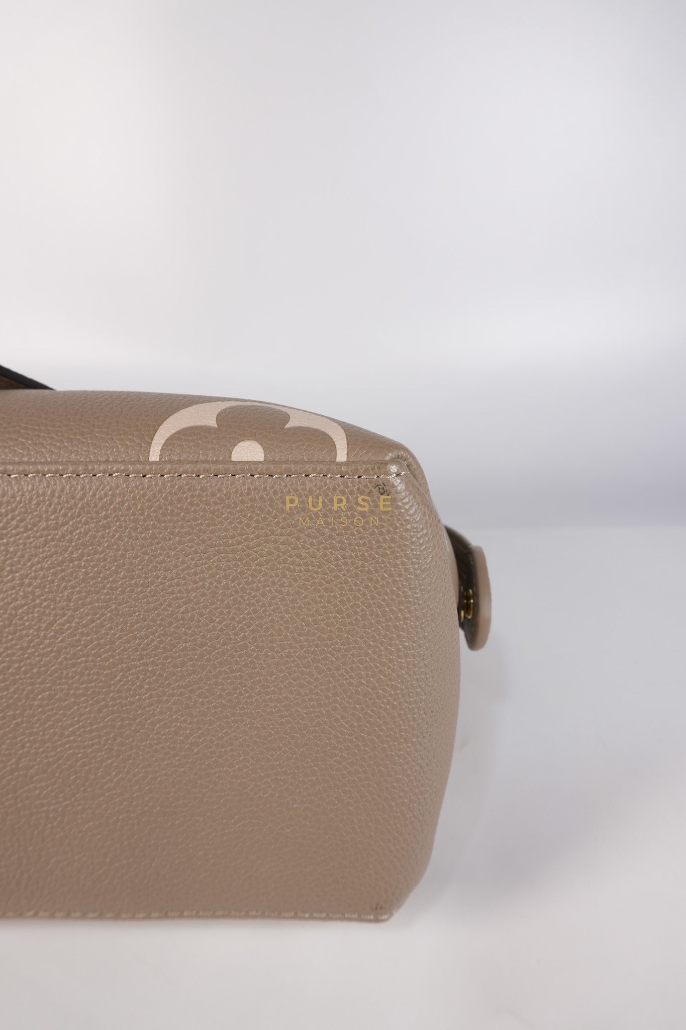 Petit Palais PM Hand Bag in Monogram Empreinte Canvas & Gold Hardware Microchip | Purse Maison Luxury Bags Shop