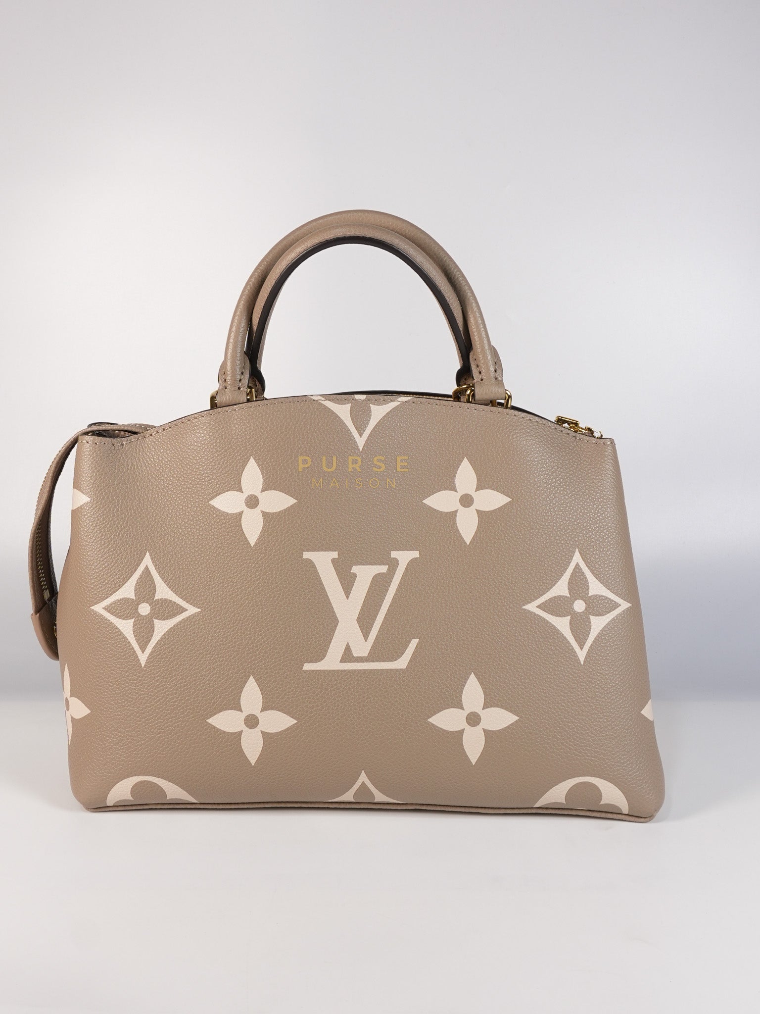 Petit Palais PM Hand Bag in Monogram Empreinte Canvas & Gold Hardware Microchip | Purse Maison Luxury Bags Shop