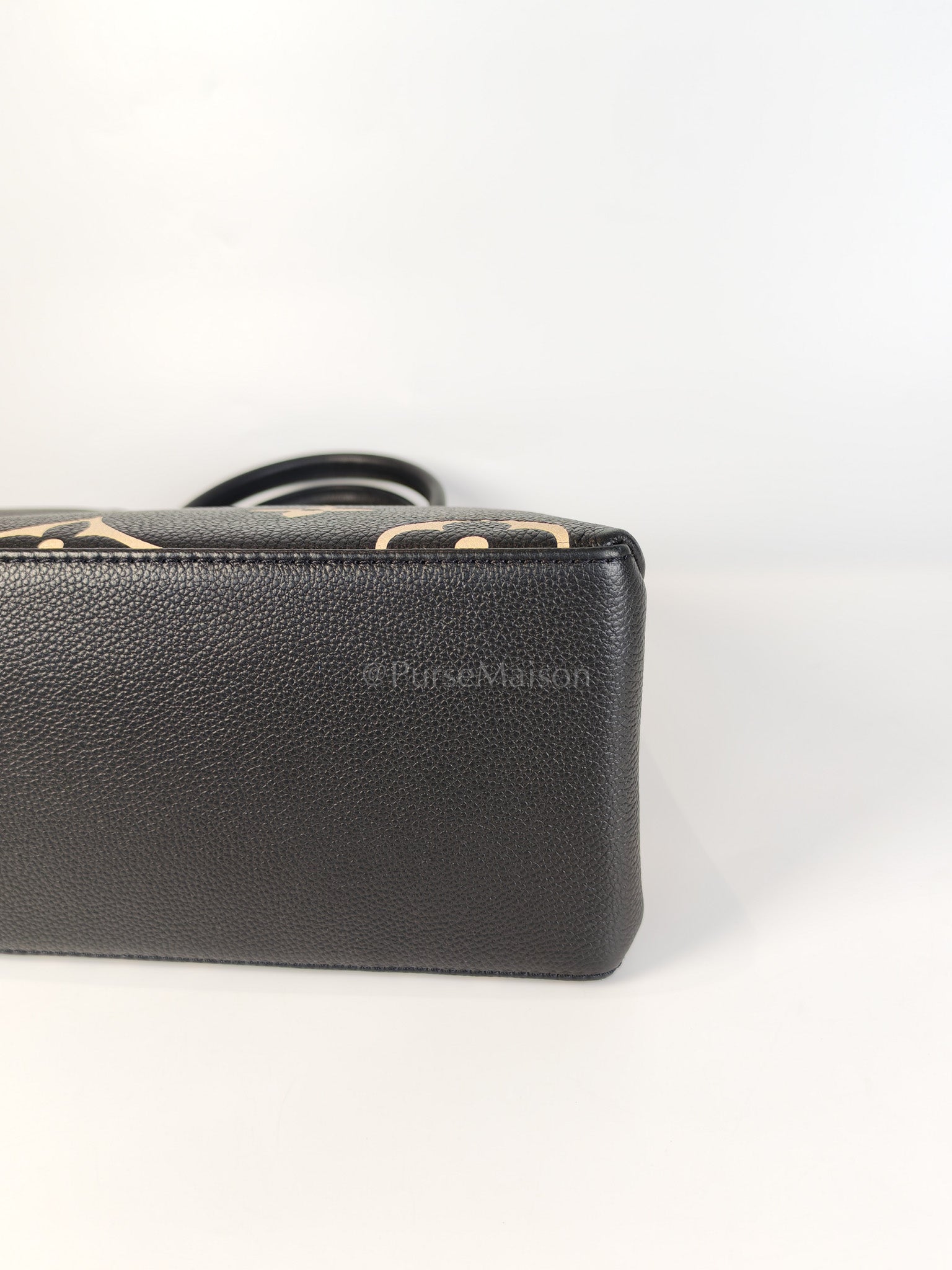 Petit Palais PM in Monogram Empreinte Bicolor Leather (Microchip) | Purse Maison Luxury Bags Shop