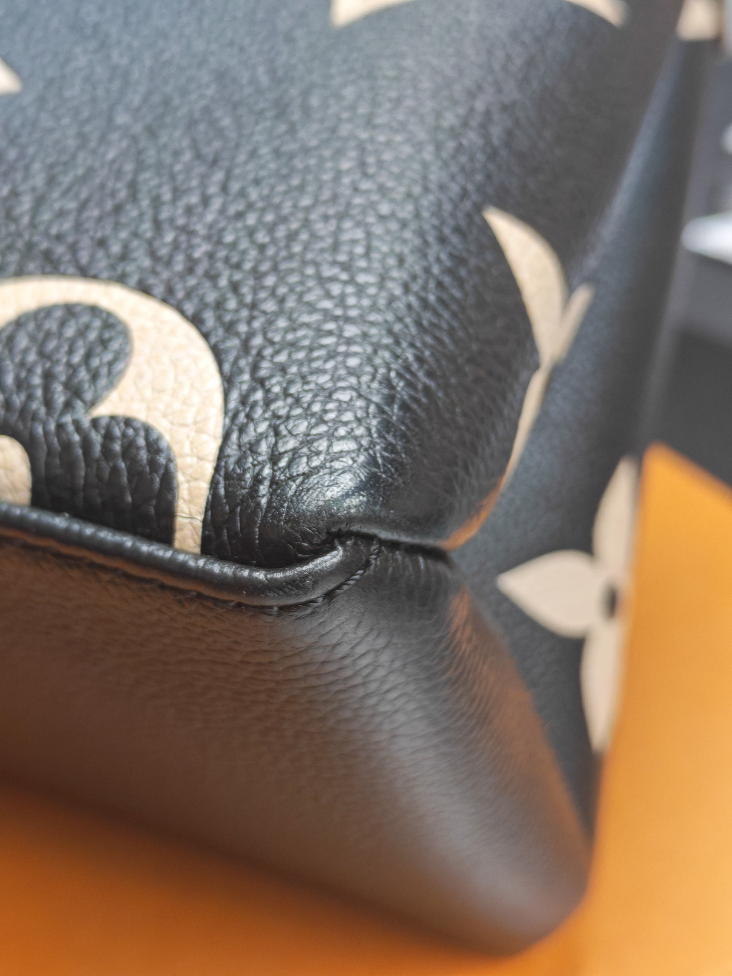 Petit Palais PM in Monogram Empreinte Bicolor Leather (Microchip) | Purse Maison Luxury Bags Shop