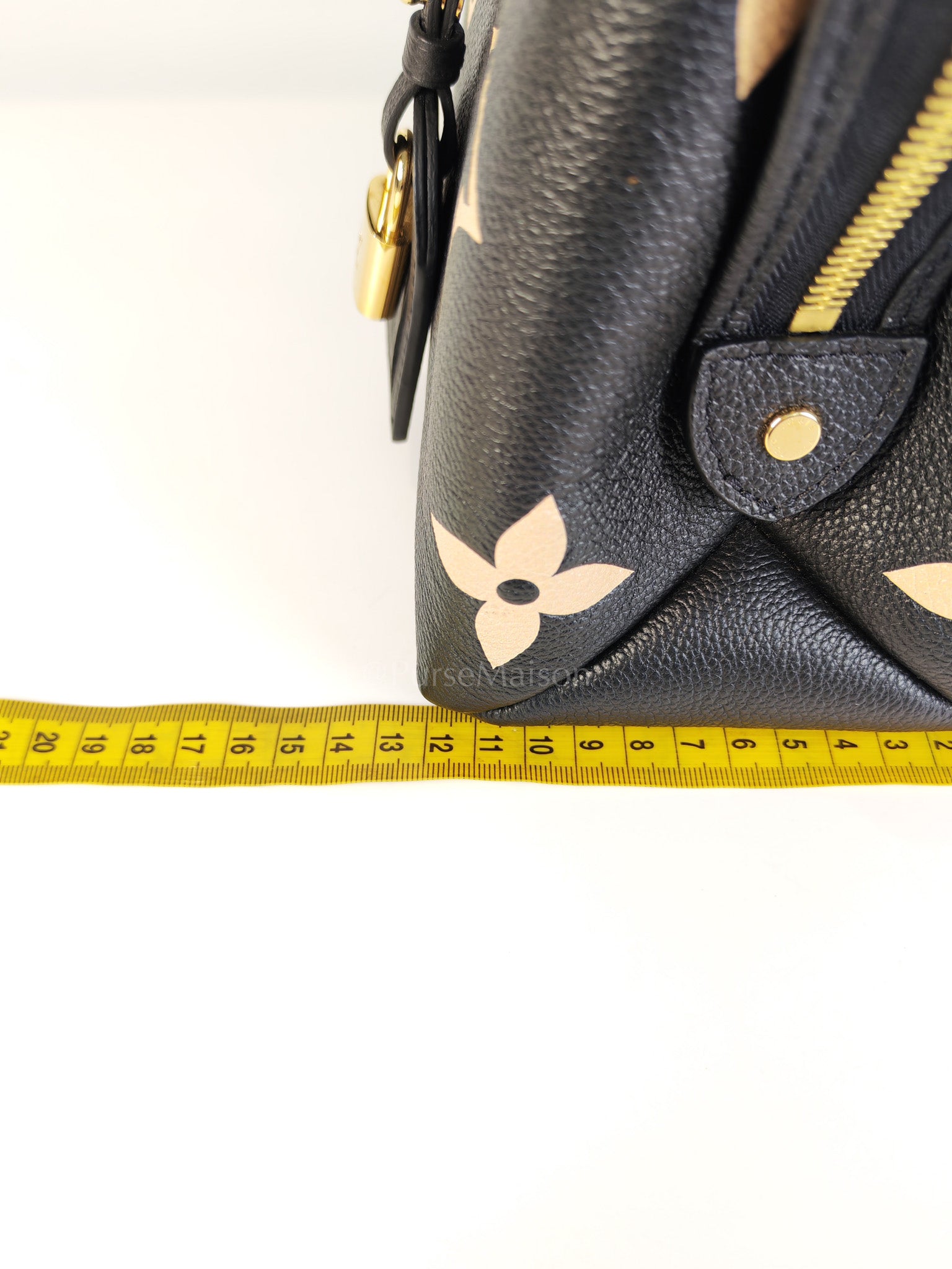 Petit Palais PM in Monogram Empreinte Bicolor Leather (Microchip) | Purse Maison Luxury Bags Shop