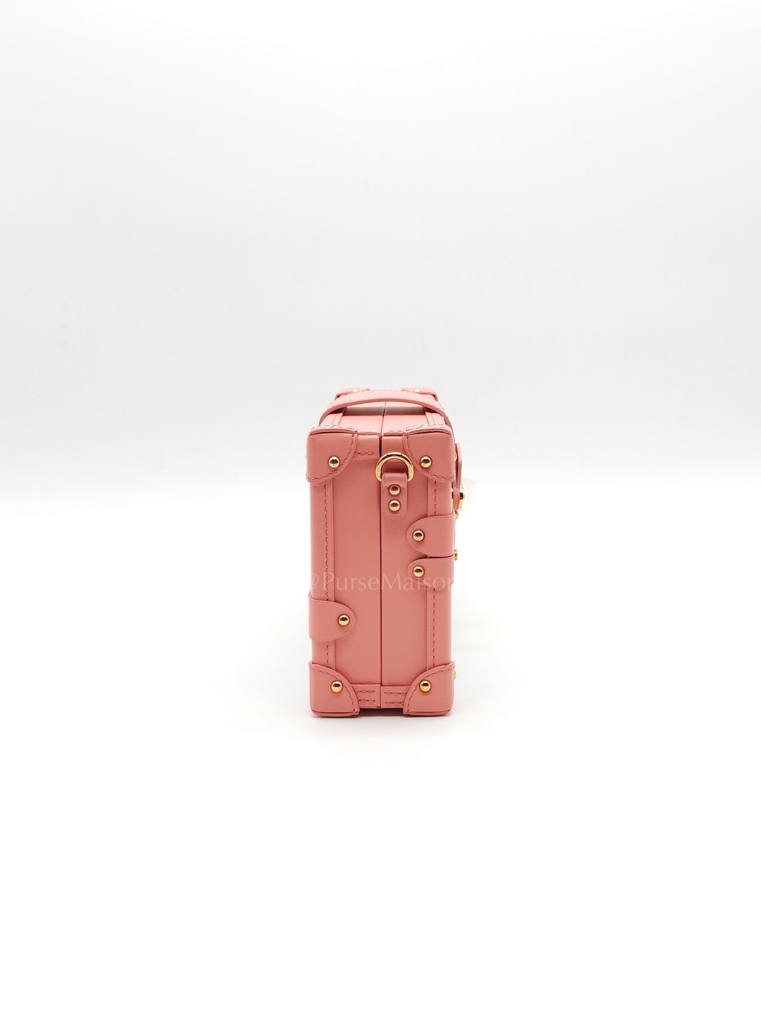 Petite Mallee Shoulder Bag in Pink Since 1854 Jacquard Clutch Rose Gold Hardware (Microchip) | Purse Maison Luxury Bags Shop