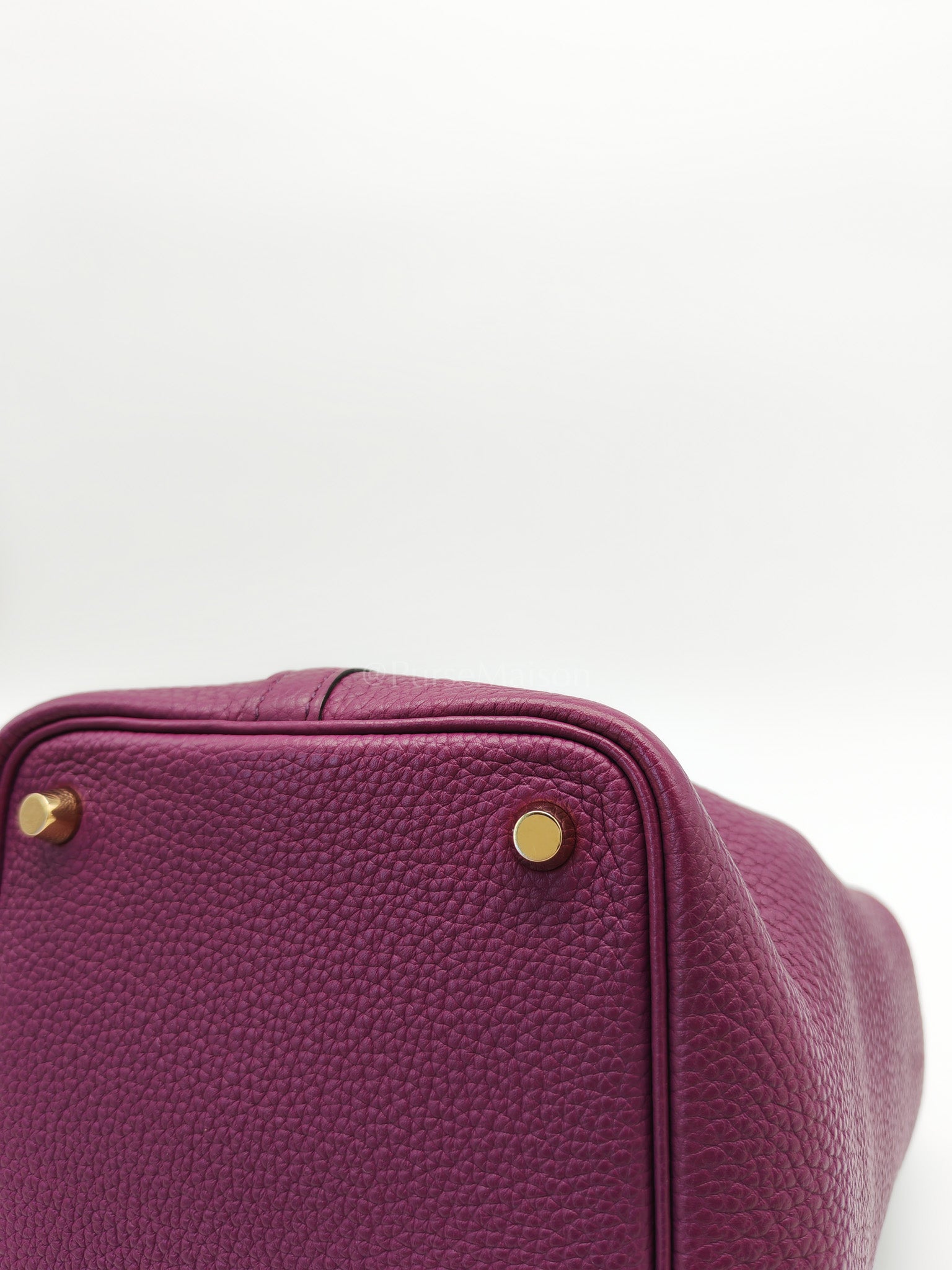 Picotin 18 in Anemone Taurillon Maurice Leather Gold Hardware Stamp D(2019) | Purse Maison Luxury Bags Shop