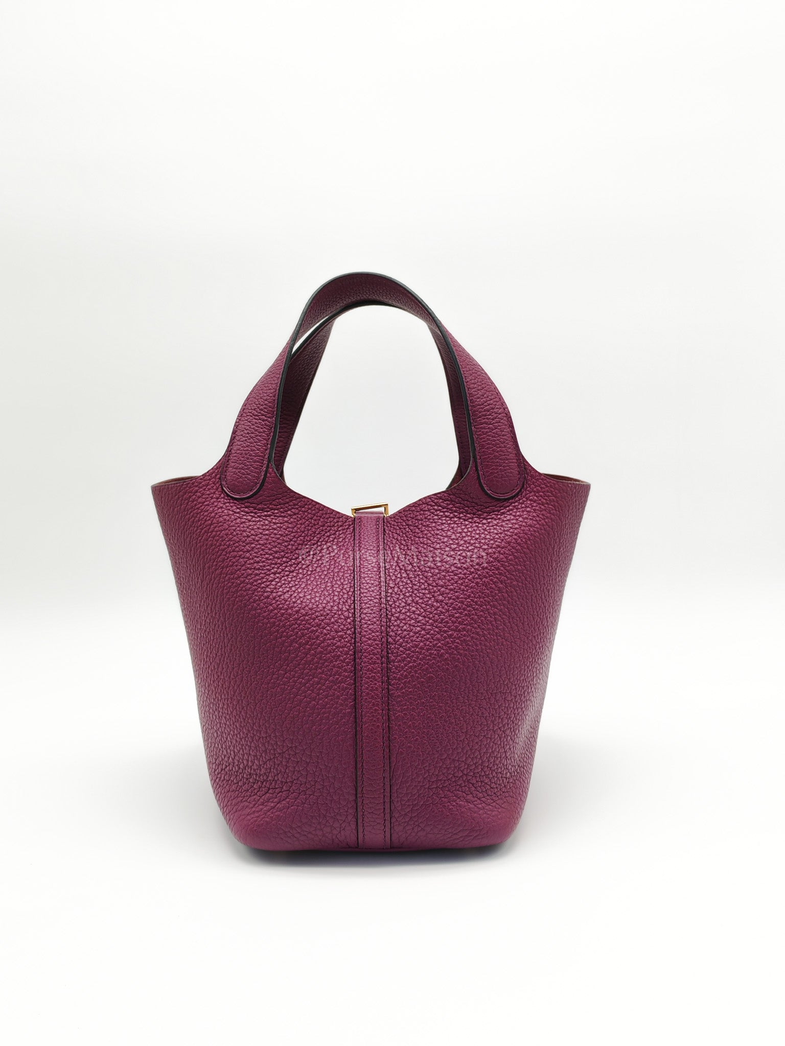 Picotin 18 in Anemone Taurillon Maurice Leather Gold Hardware Stamp D(2019) | Purse Maison Luxury Bags Shop