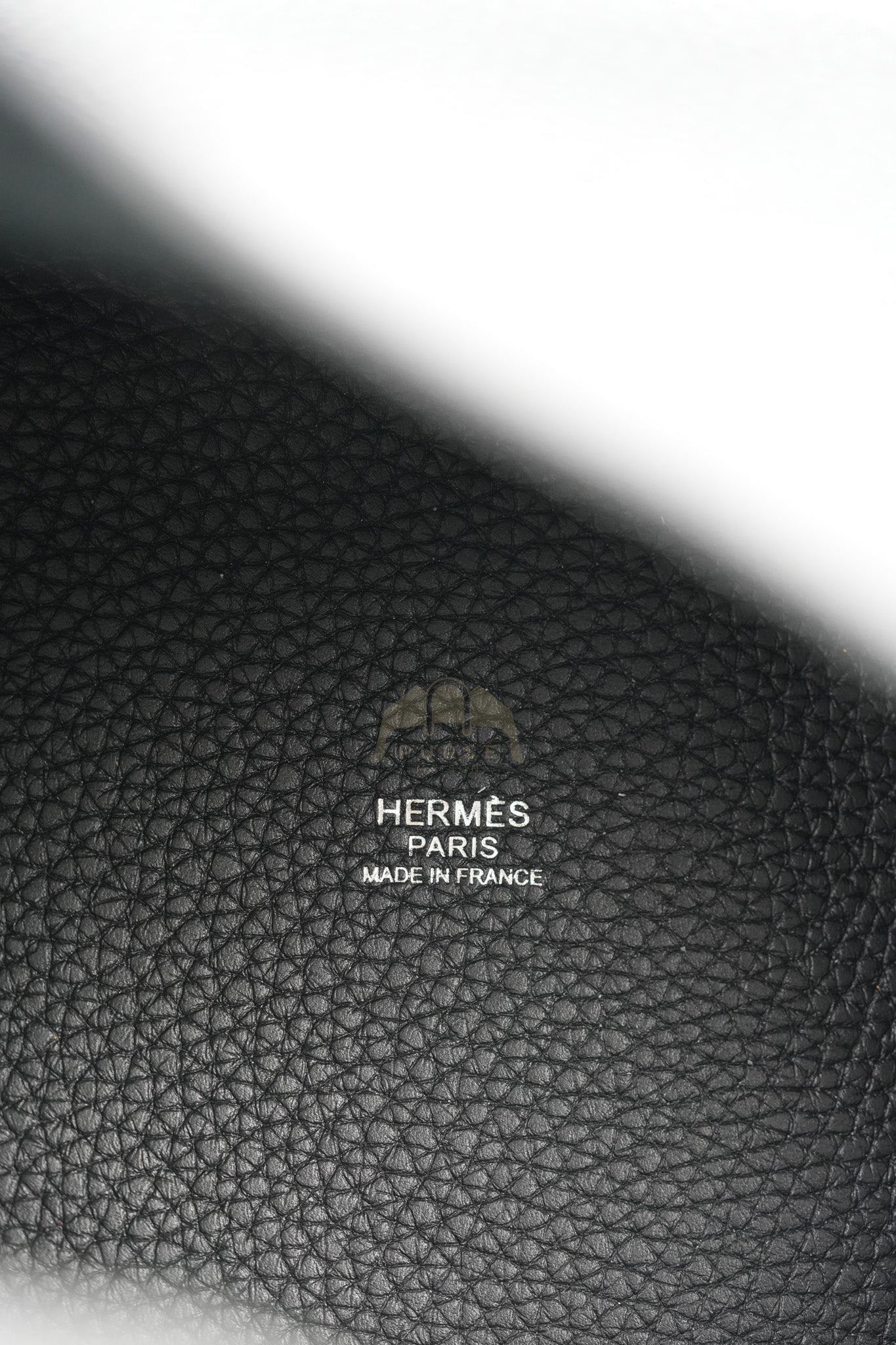 Picotin 18 in Noir/Black Clemence Leather Palladium Hardware Stamp U(2022) | Purse Maison Luxury Bags Shop