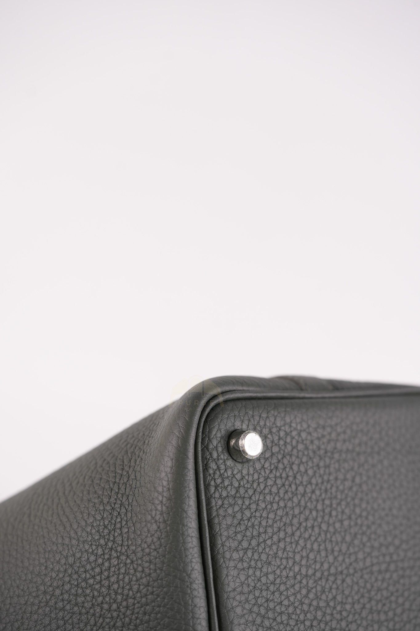 Picotin 18 in Vert Mangrove Clemence Leather Palladium Hardware (Stamp K) | Purse Maison Luxury Bags Shop