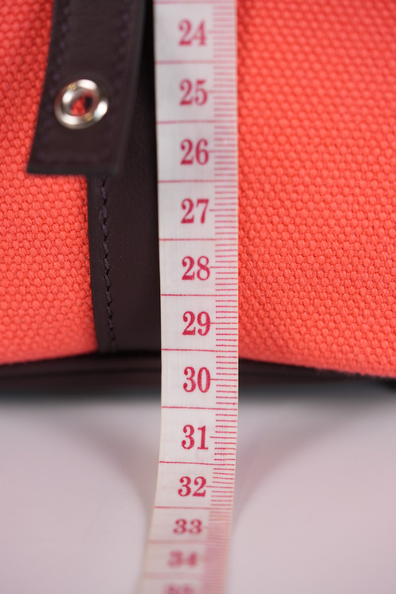 Picotin 18 Limited Edition Cargo Rouge Sellier Swift and Rose Texas Toile Goeland Canvas and Palladium Hardware Stamp U (2022) | Purse Maison Luxury Bags Shop