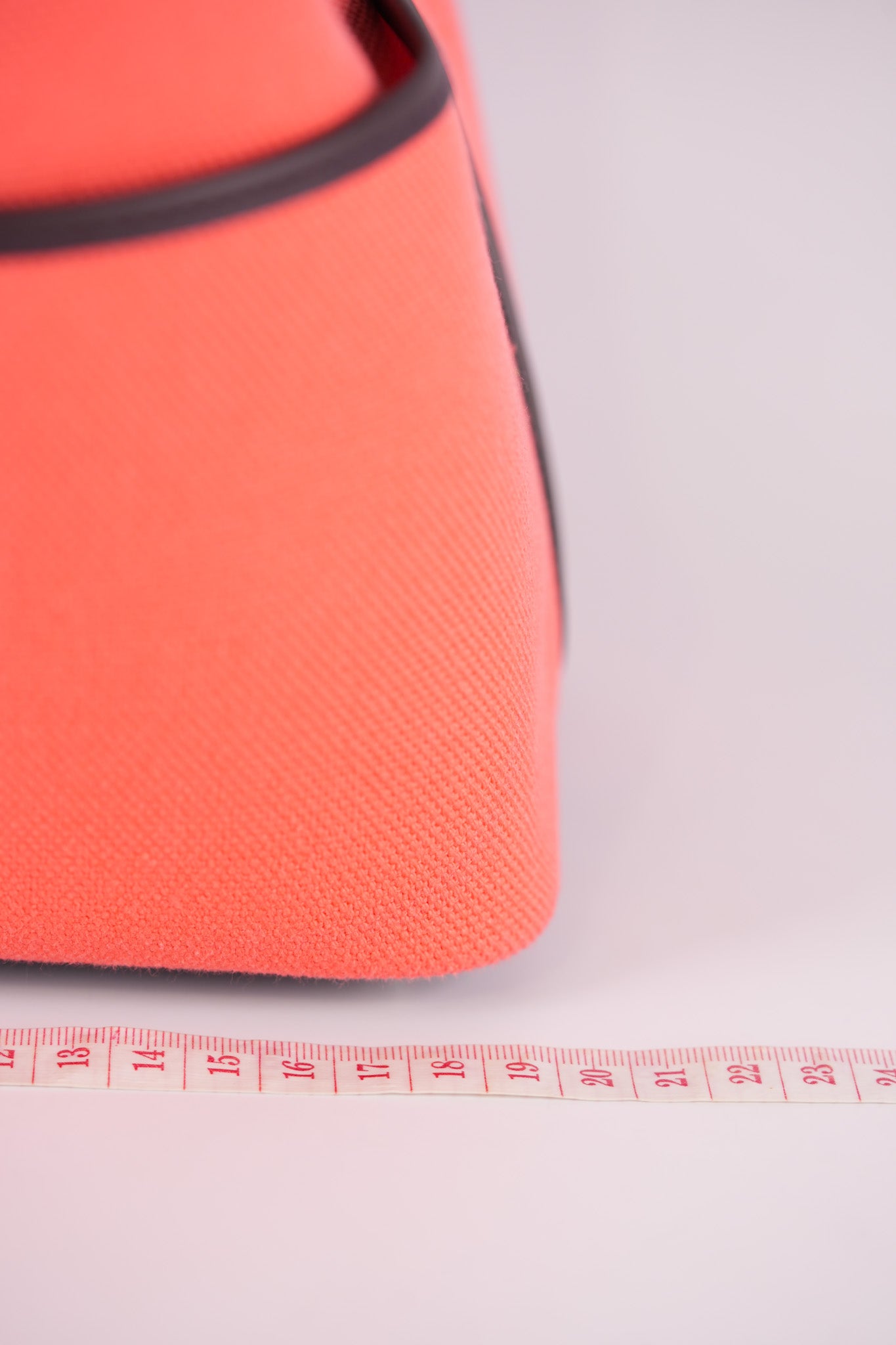 Picotin 18 Limited Edition Cargo Rouge Sellier Swift and Rose Texas Toile Goeland Canvas and Palladium Hardware Stamp U (2022) | Purse Maison Luxury Bags Shop