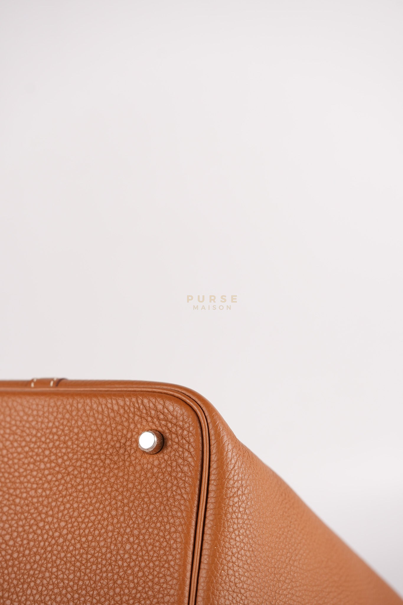 Picotin 22 Gold Clemence Leather and Palladium Hardware Stamp U (2022) | Purse Maison Luxury Bags Shop