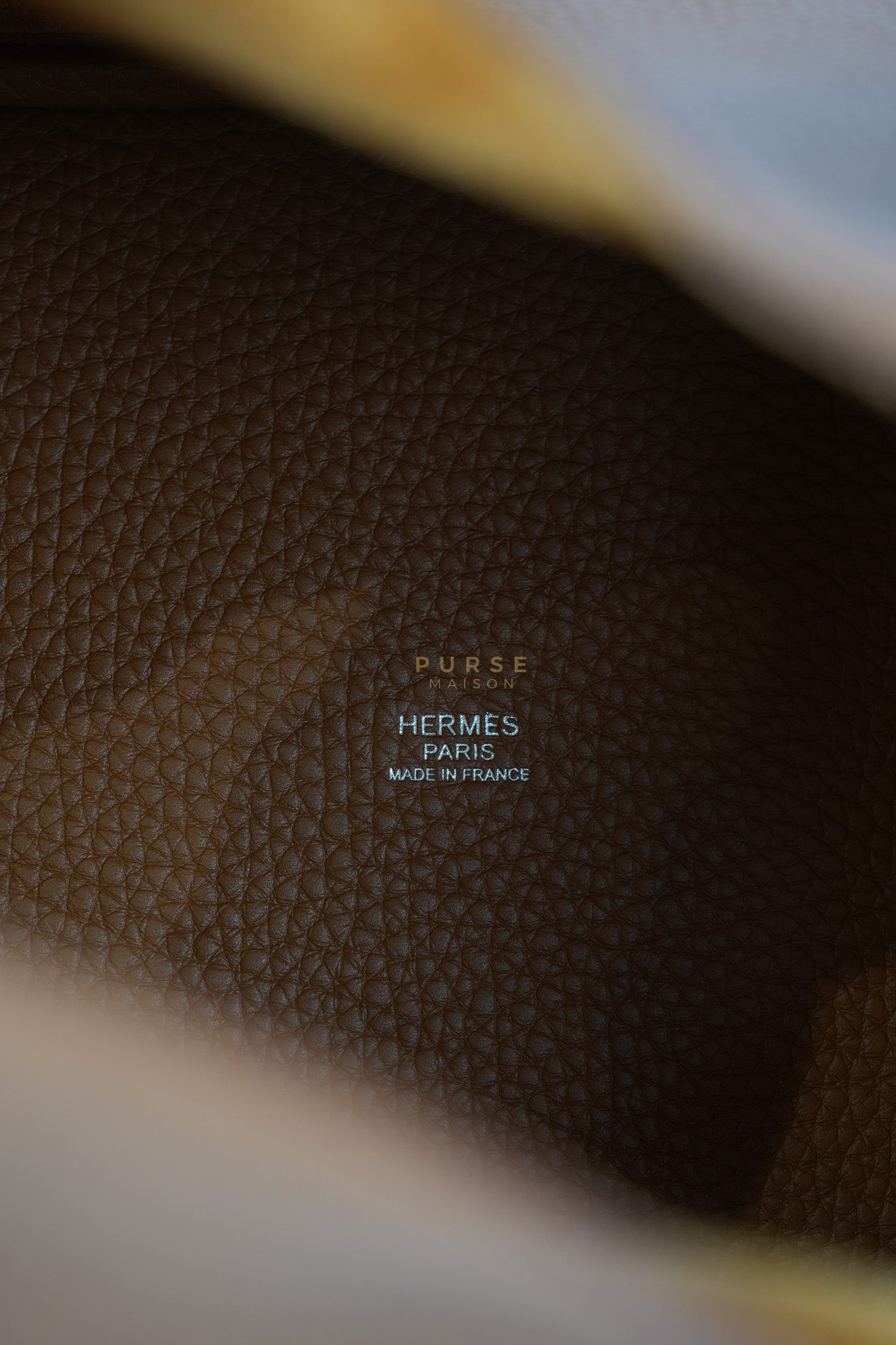 Picotin 22 Gold Clemence Leather and Palladium Hardware Stamp U (2022) | Purse Maison Luxury Bags Shop