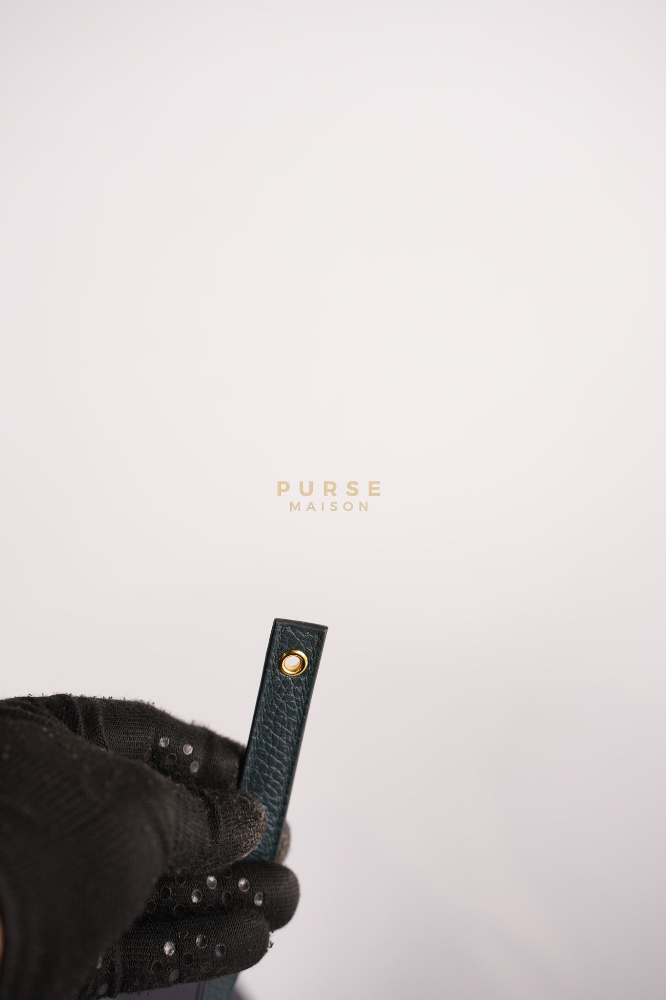 Picotin 22 in Blue/Green Clemence Leather & Gold Hardware Stamp Y (2020) | Purse Maison Luxury Bags Shop