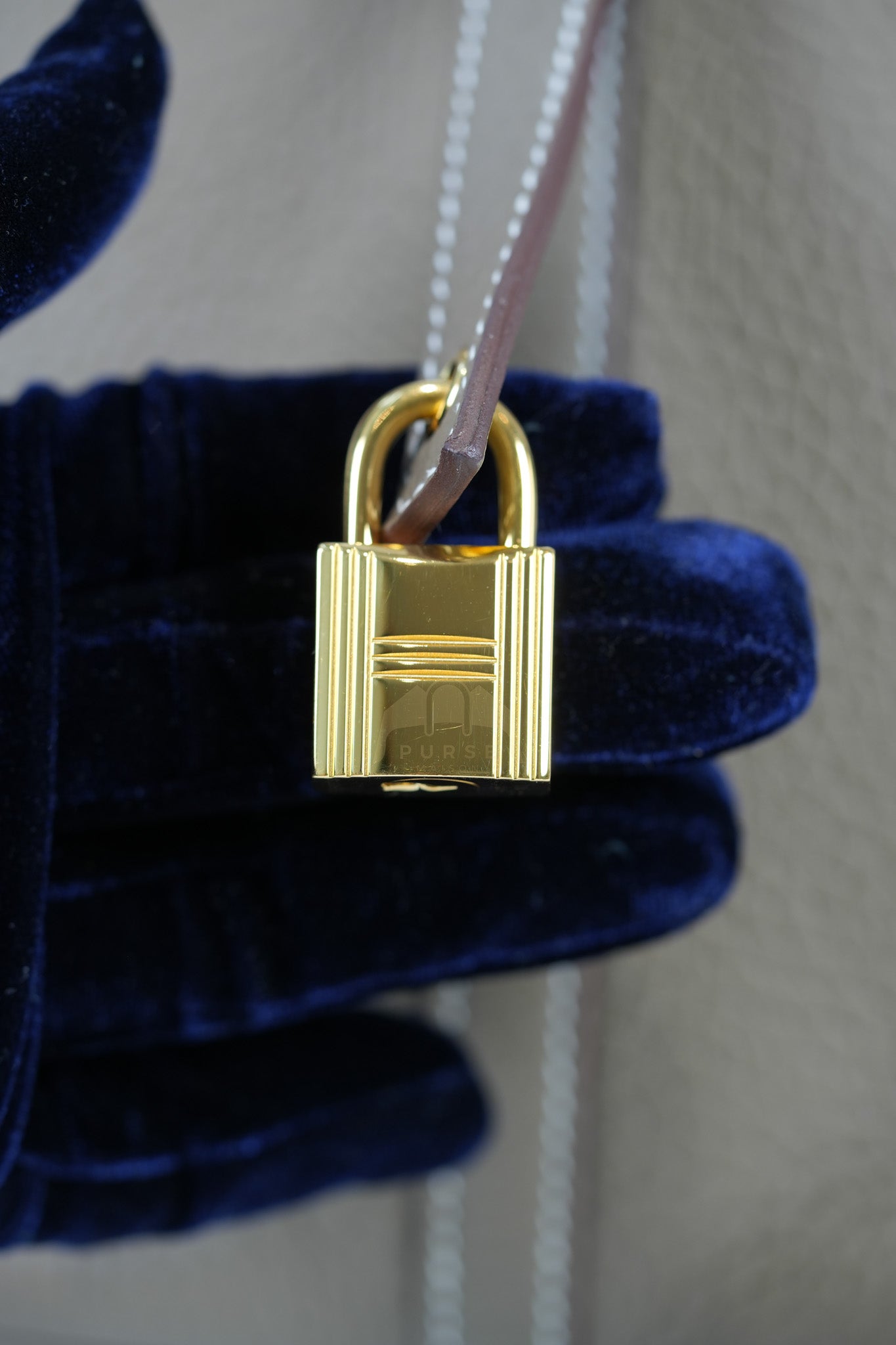 Picotin 22 in Etoupe Clemence Leather Gold Hardware Stamp W(2024) | Purse Maison Luxury Bags Shop