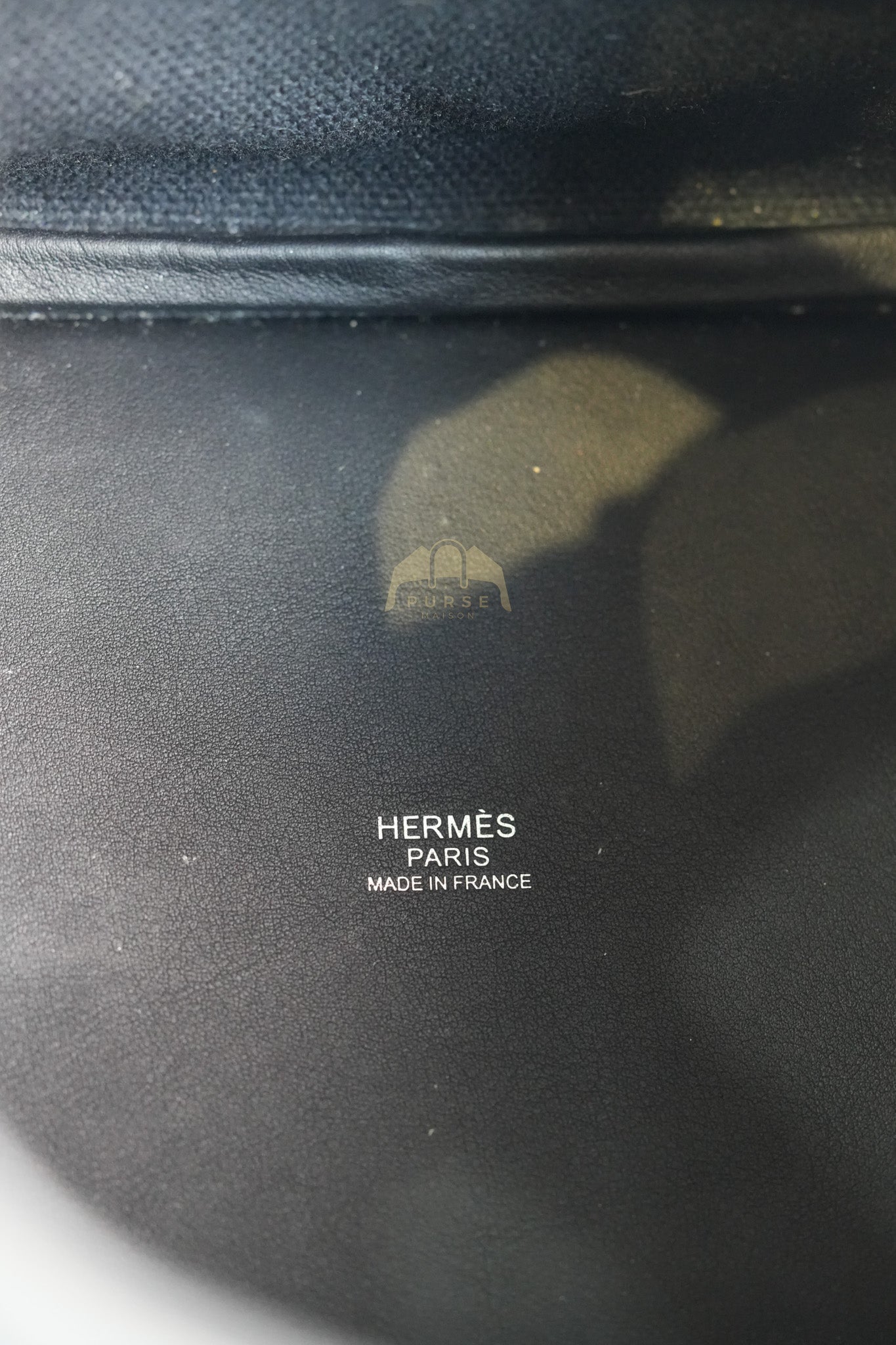 Picotin Lock 18 in Black Cargo Canvas & Palladium Hardware Stamp B (2023) | Purse Maison Luxury Bags Shop